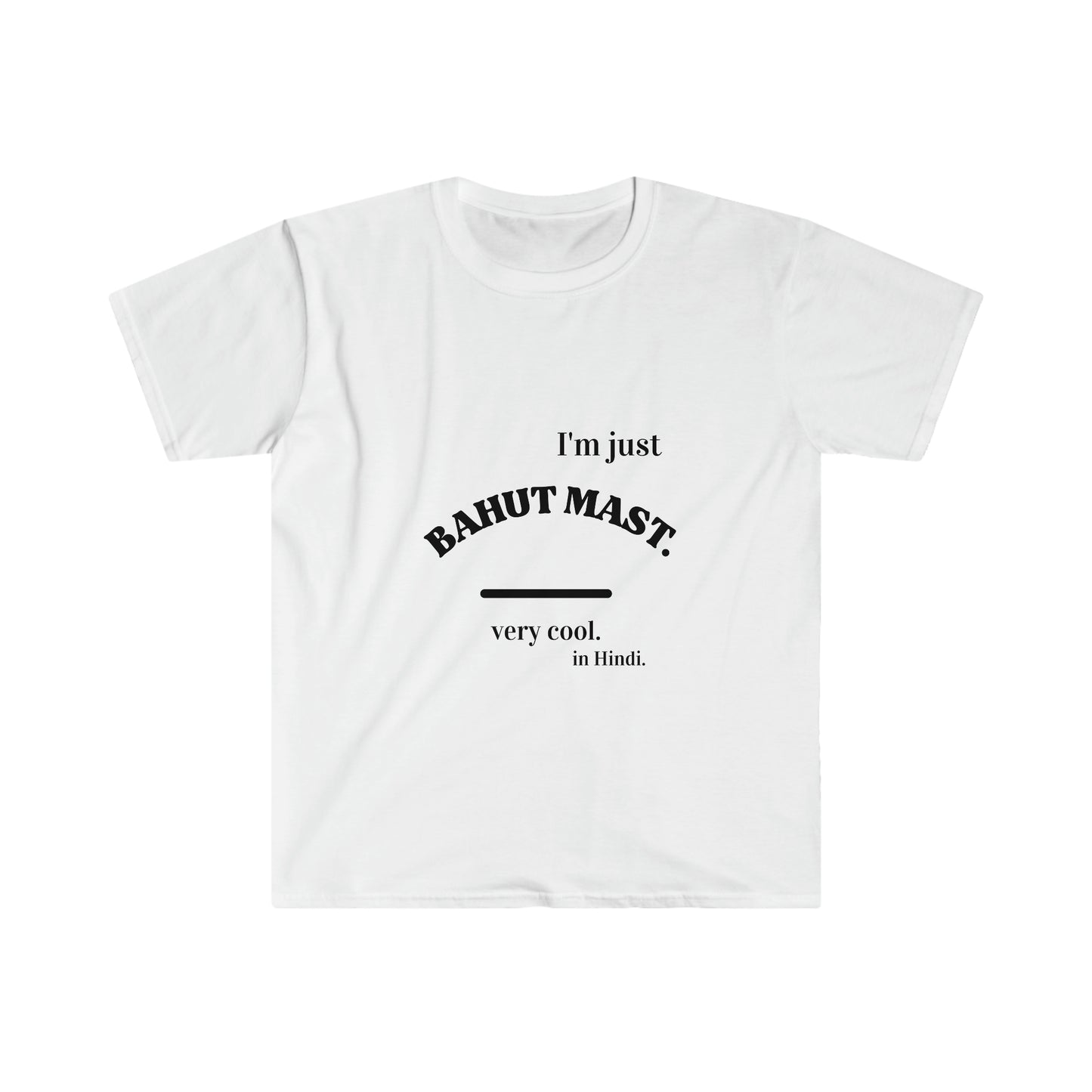 Unisex Soft style Ethnic Slogan Merch T-Shirt