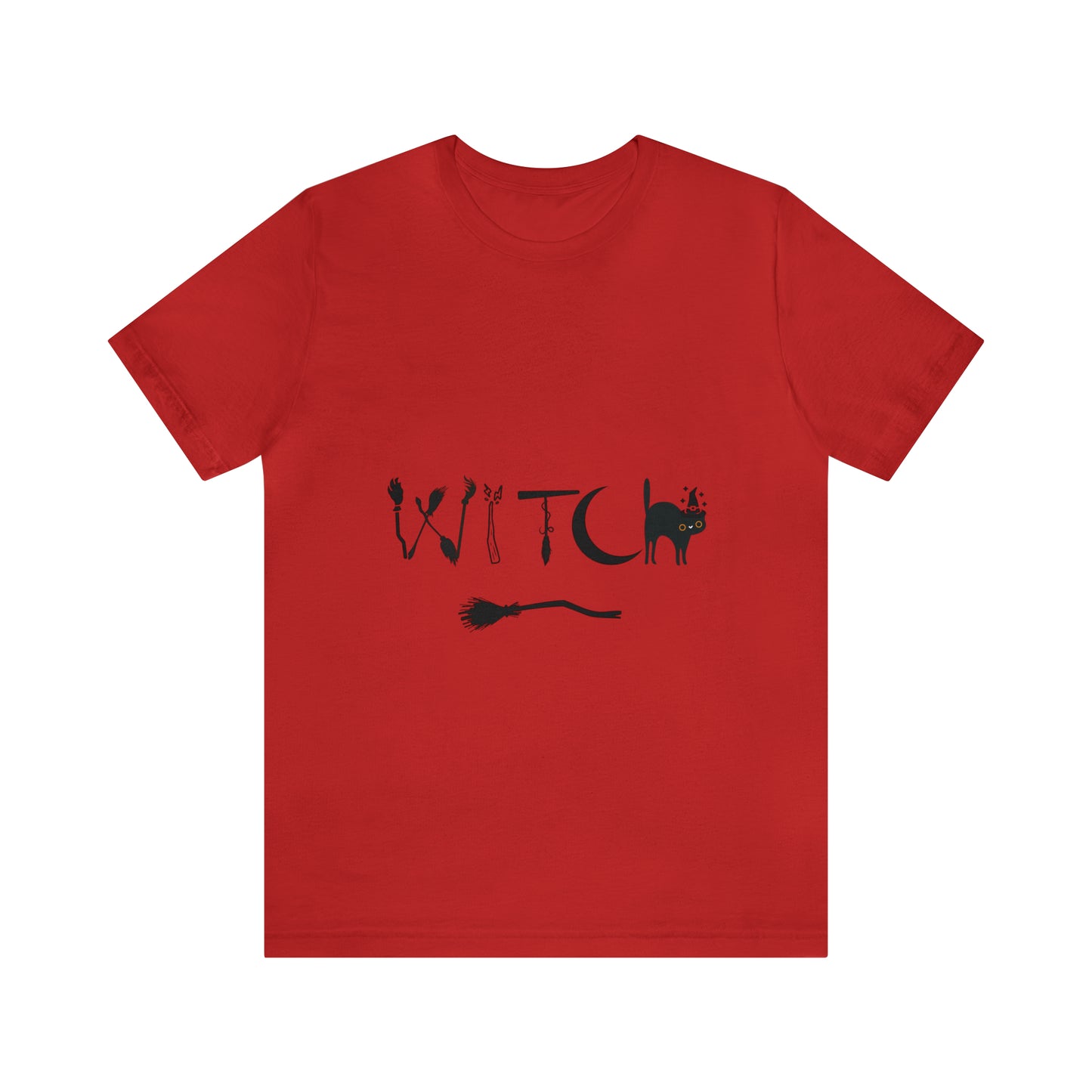 Unisex Witch Jersey Short Sleeve Tee