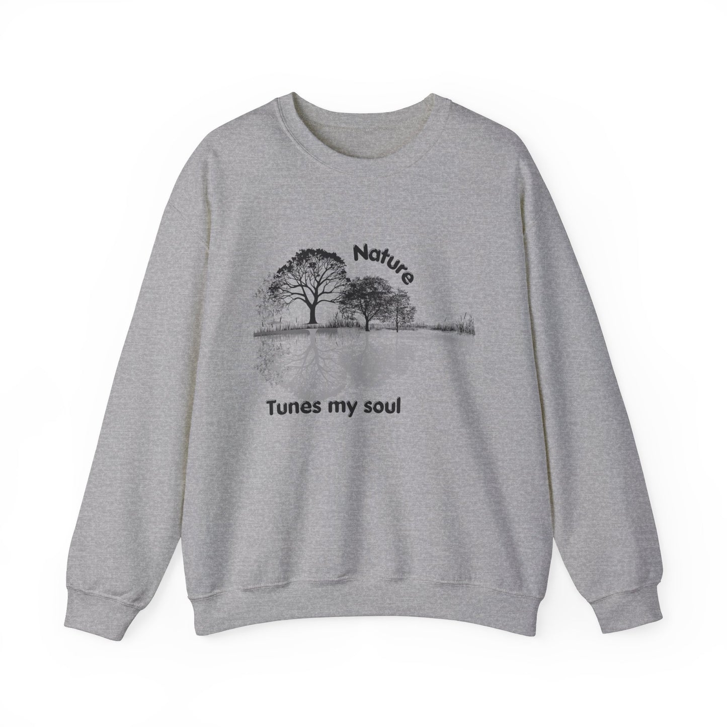 Unisex Crewneck Featured nature Guitar Sweatshirt