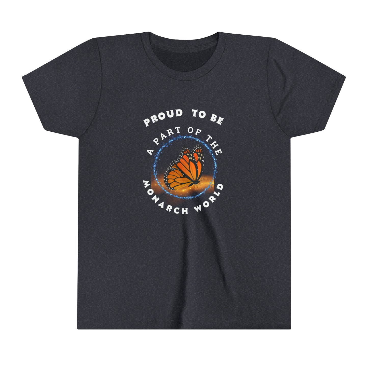 Youth hobby Monarch-Inspired Kids Short Sleeve T-Shirt