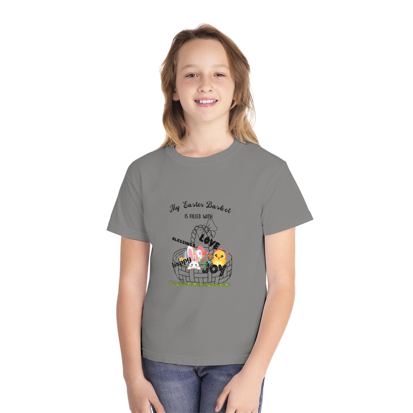 Printz for Zoey Youth Easter Joy T-shirt
