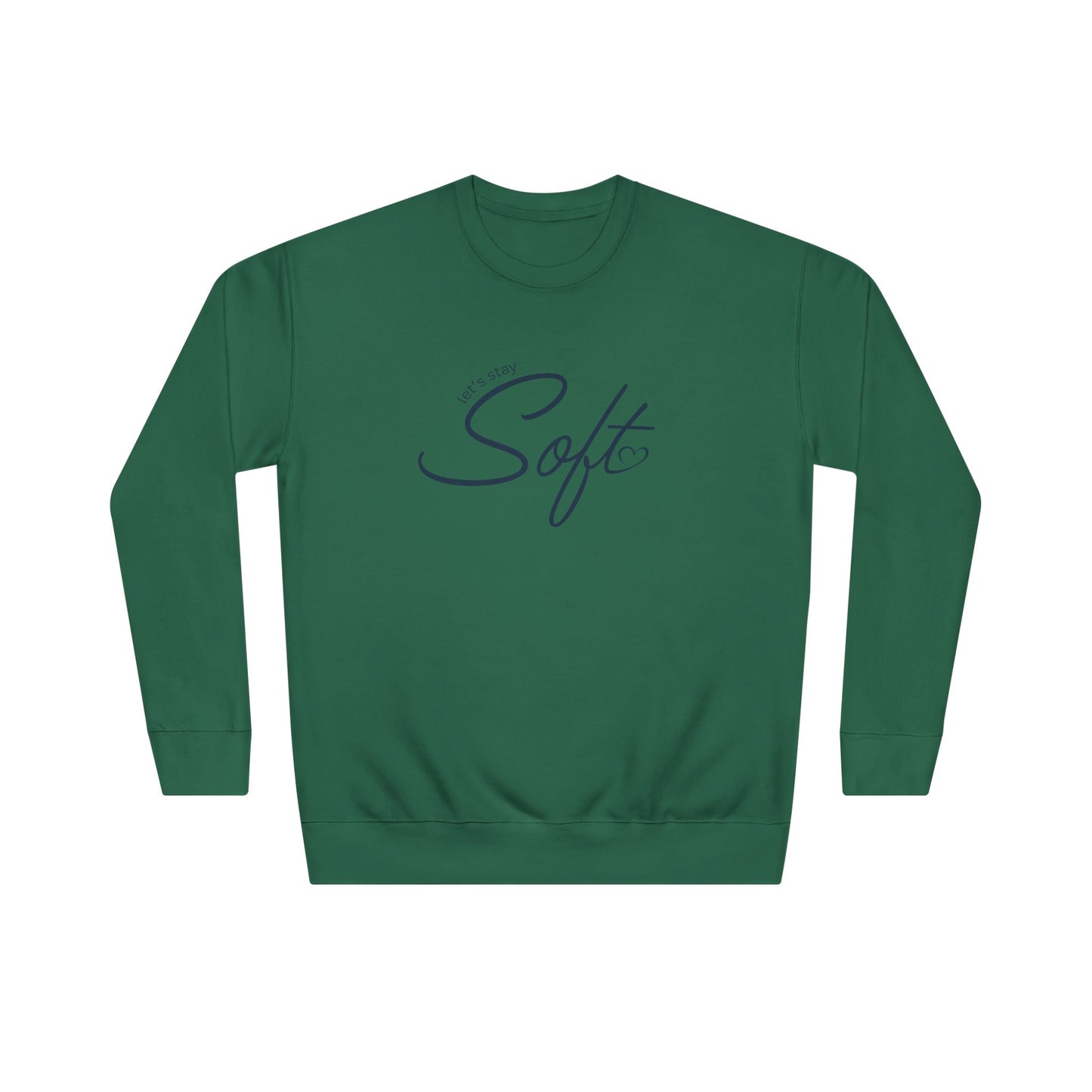 Soft Script Sweatshirt - Cozy Casual Crewneck