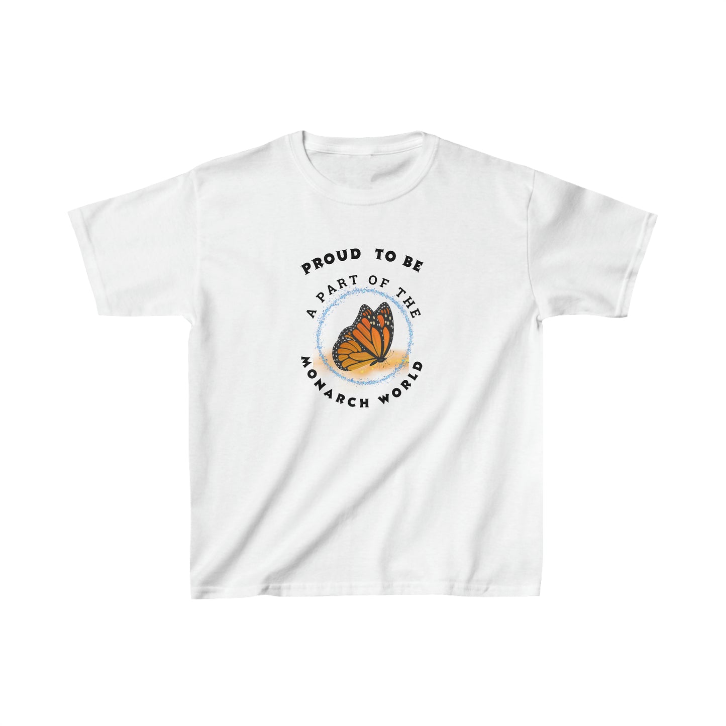 Kids Cotton Monarch-Inspired Kids T-shirts Butterfly Tee