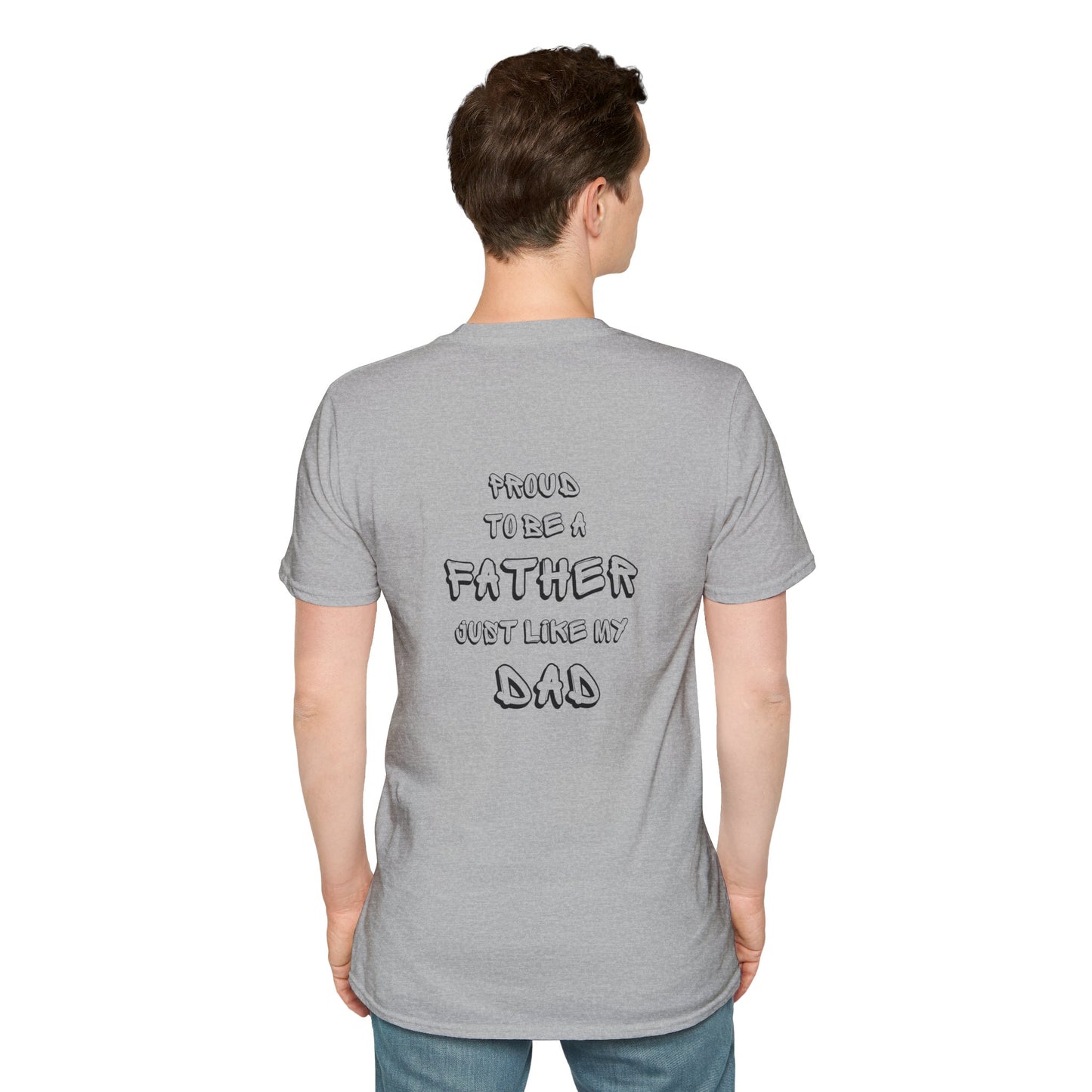 Proud Father Unisex Tee - Father's Day Gift