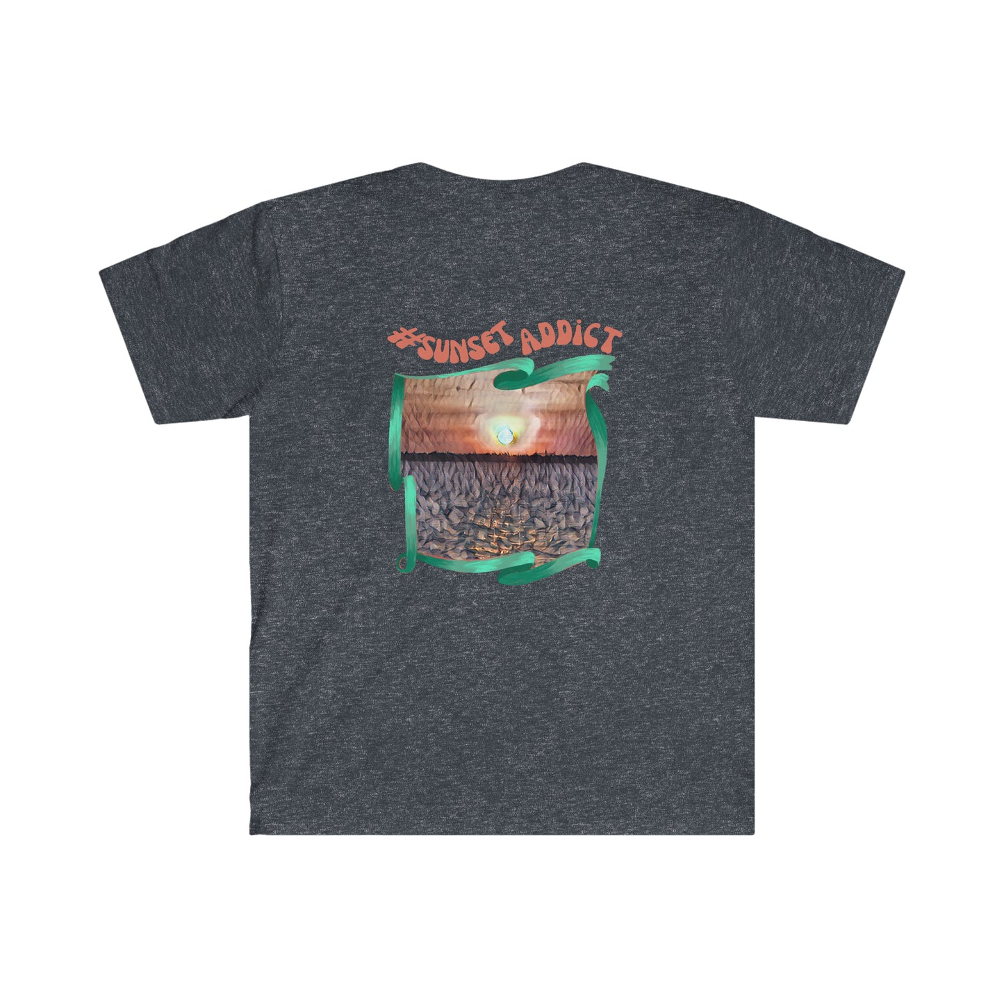 Psychedelic Dreamscape Unisex Soft-Style T-shirt