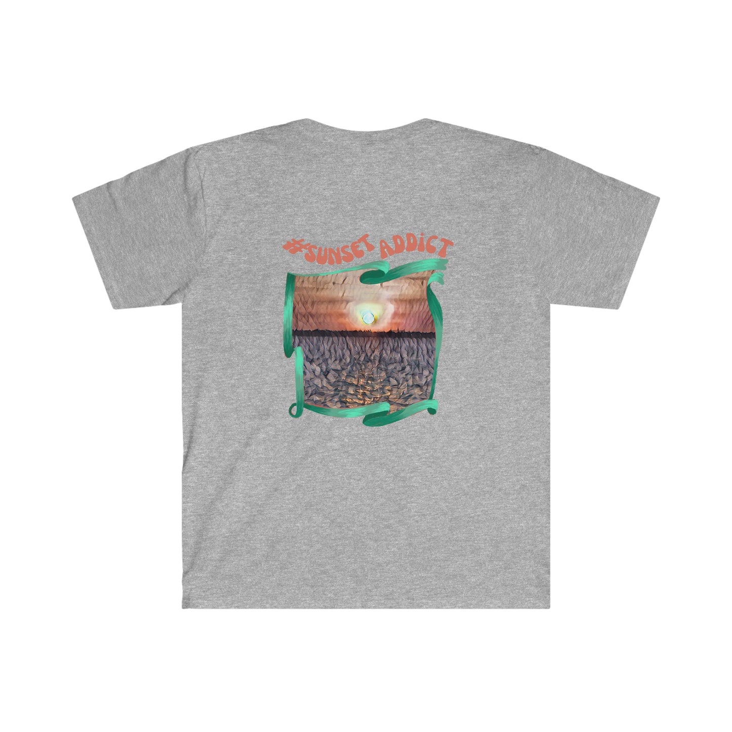 Psychedelic Dreamscape Unisex Soft-Style T-shirt