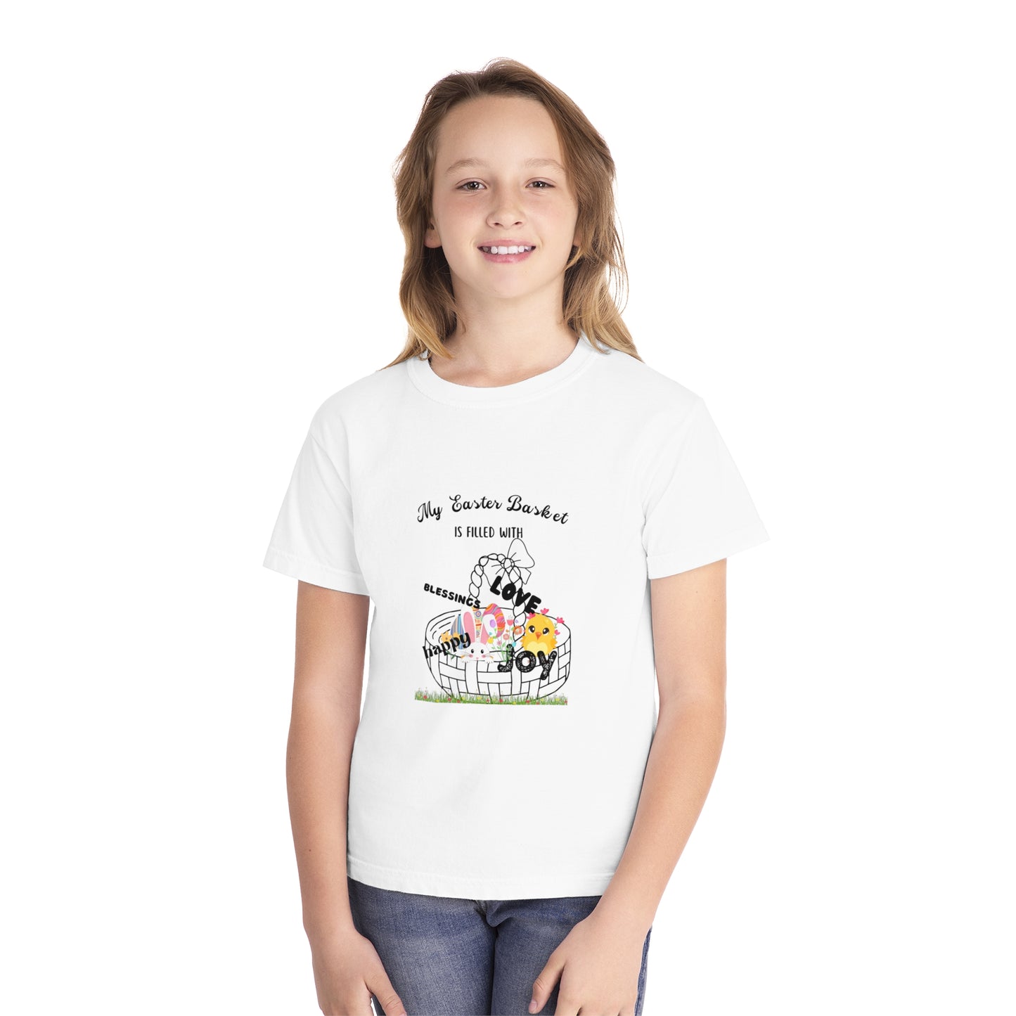Printz for Zoey Youth Easter Joy T-shirt