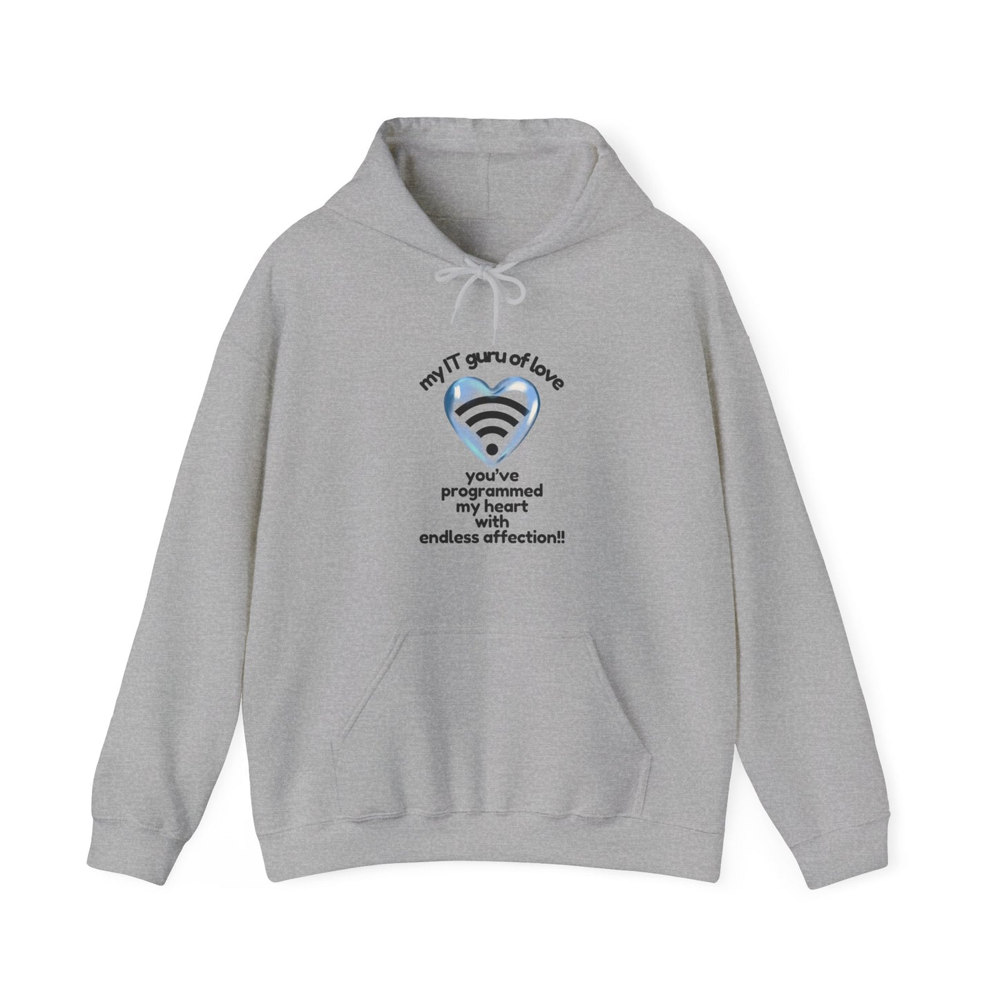 My IT Guru of Love Unisex Hooded Sweatshirt