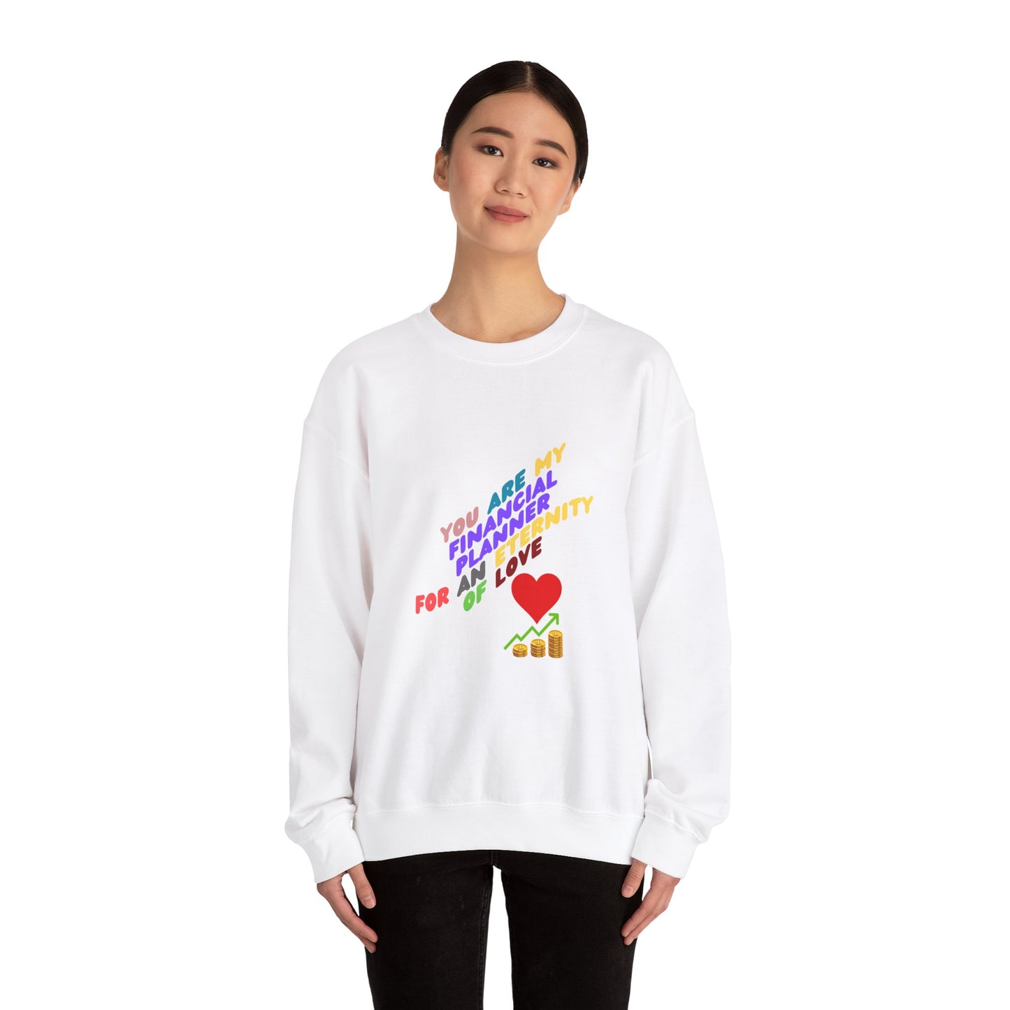 Valentine day Unisex Heavy Blend Crewneck Sweatshirt