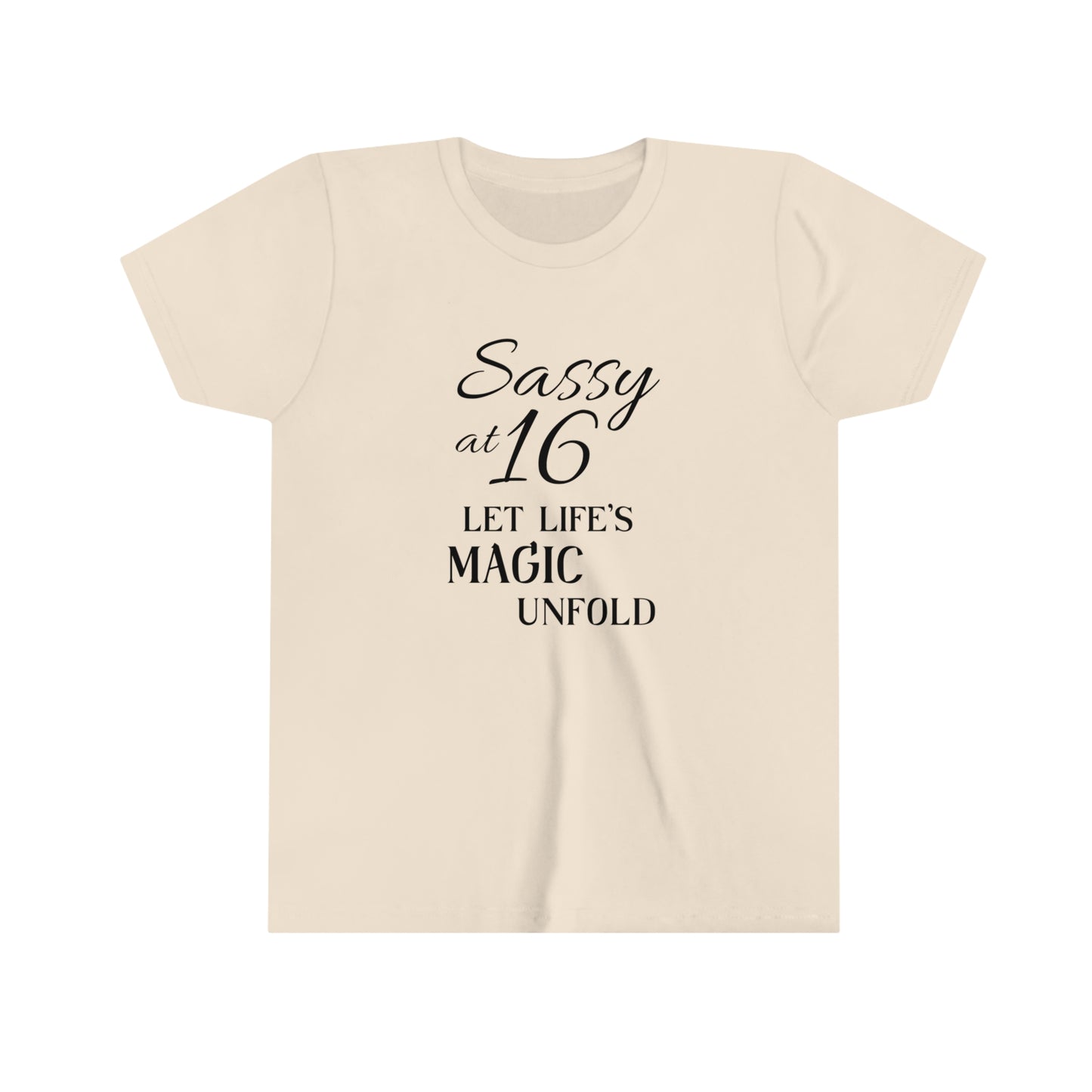 Youth Short Sweet Sixteen Sleeve Tee