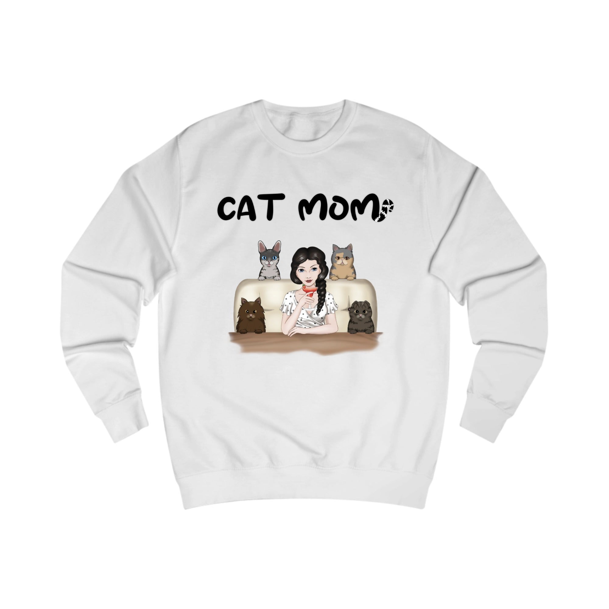Unisex Sweatshirt - Cat Mom