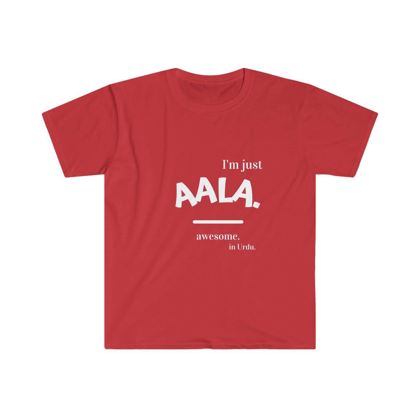 Unisex Soft style Ethnic Slogan Merch T-Shirt