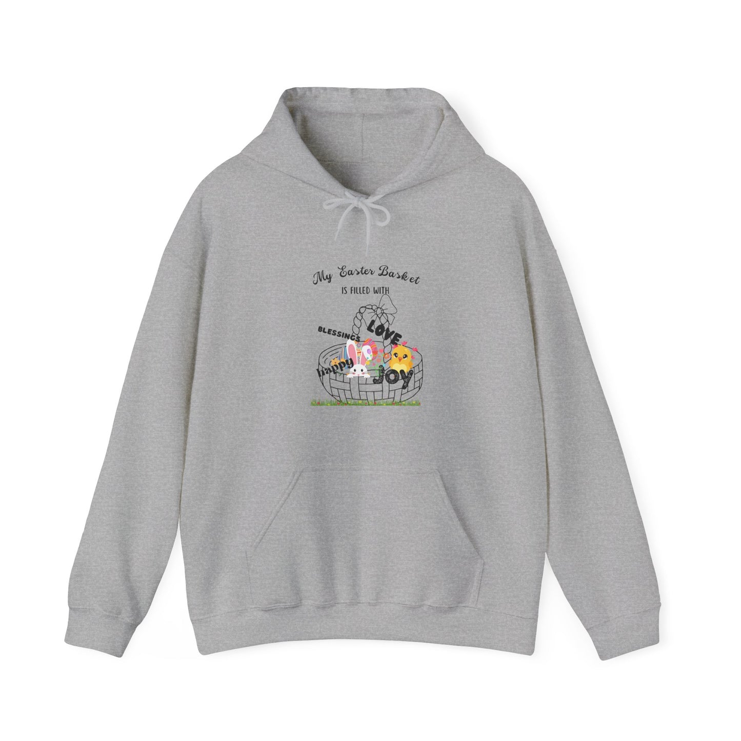 Easter Basket Sweatshirt filled with Love, Joy, Blessings