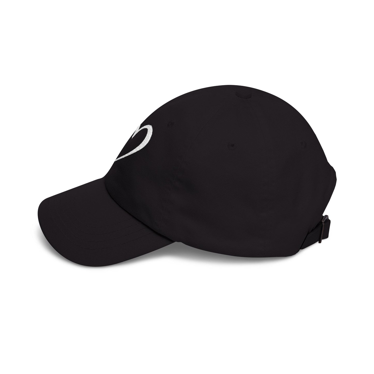 Heart Sketch Dad Cap — Minimalist Heart Embroidered Baseball Hat