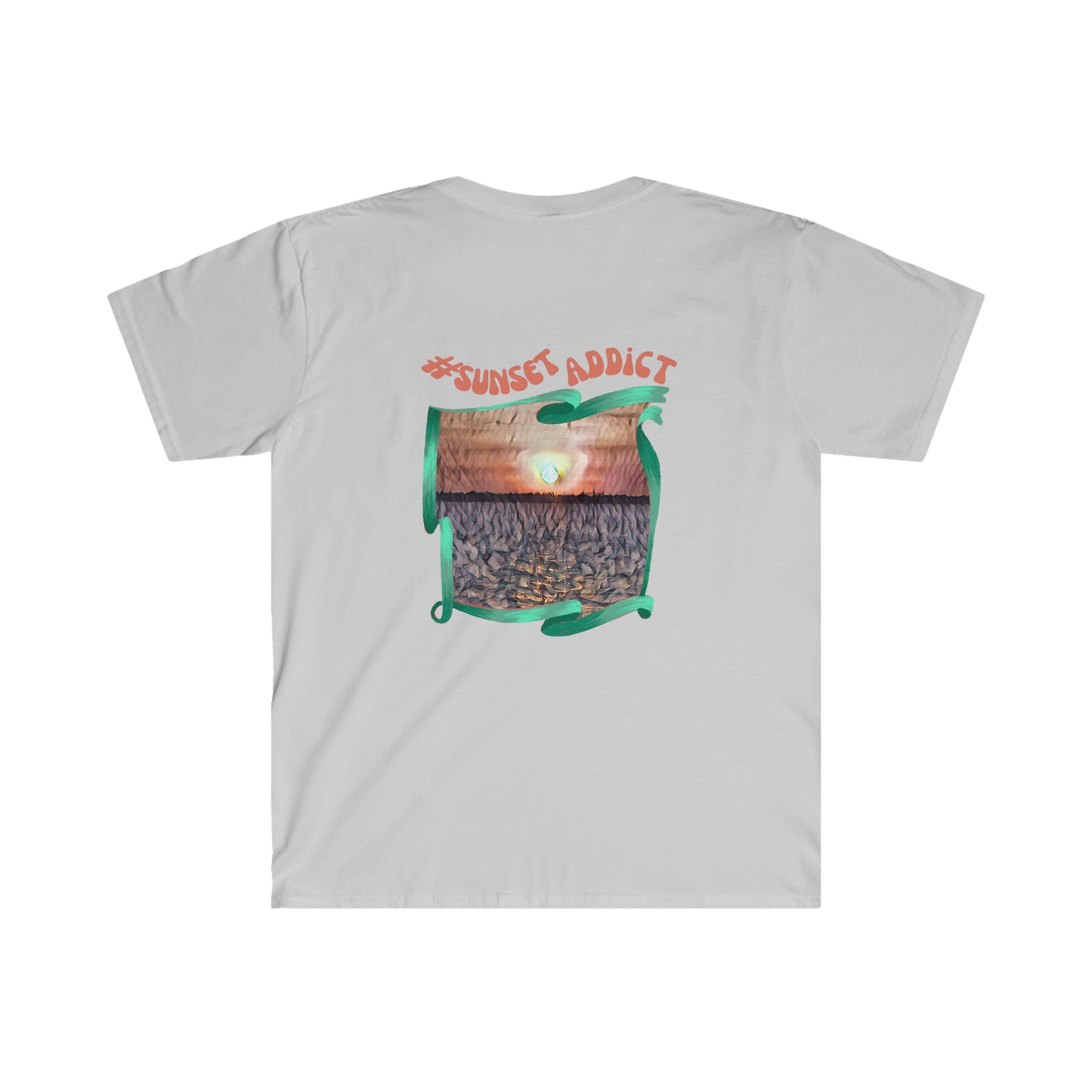 Psychedelic Dreamscape Unisex Soft-Style T-shirt