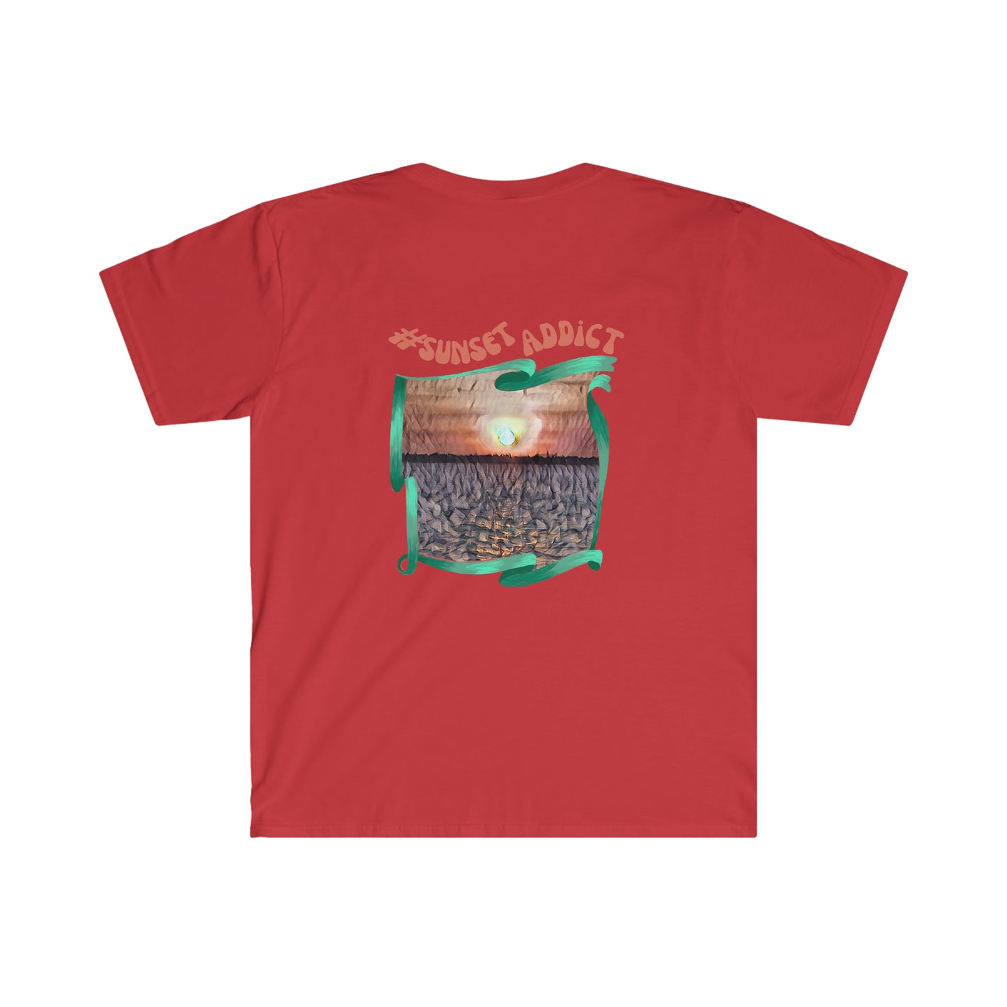 Psychedelic Dreamscape Unisex Soft-Style T-shirt
