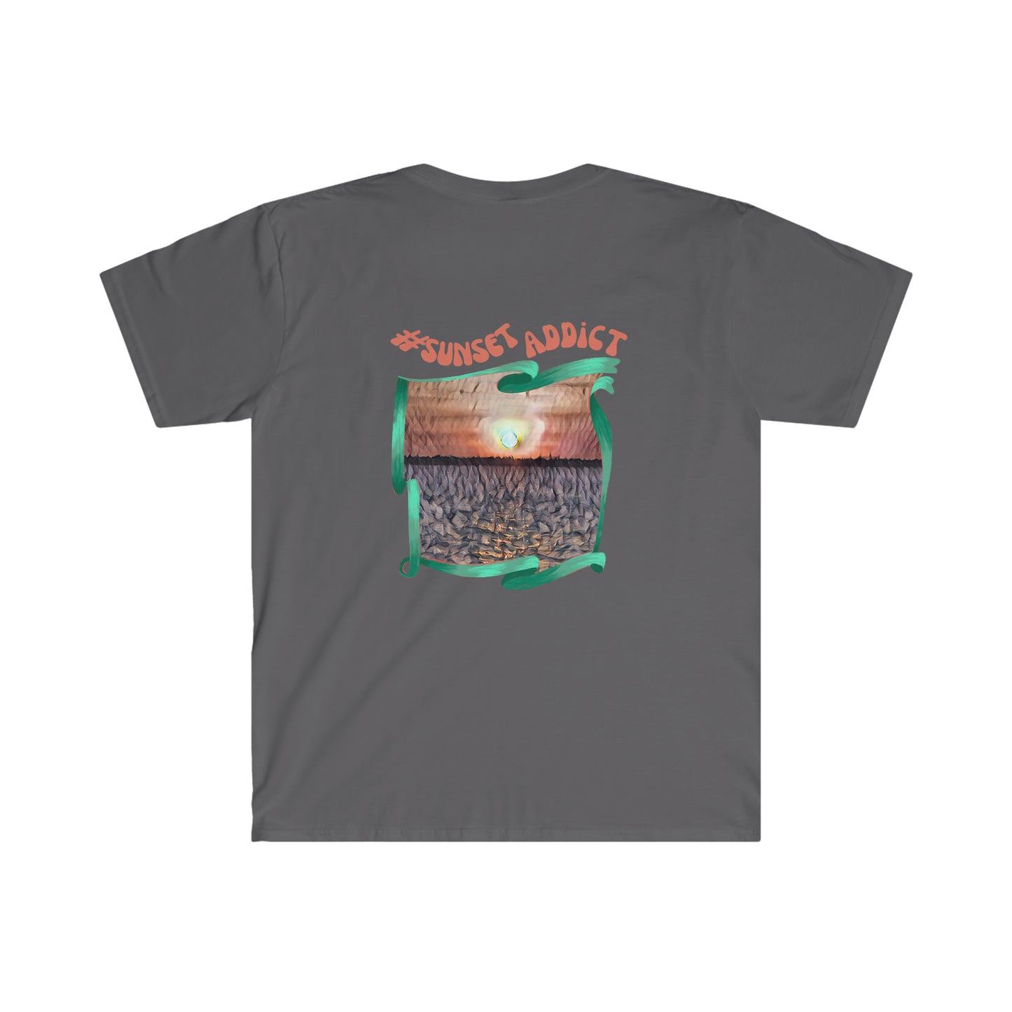Psychedelic Dreamscape Unisex Soft-Style T-shirt