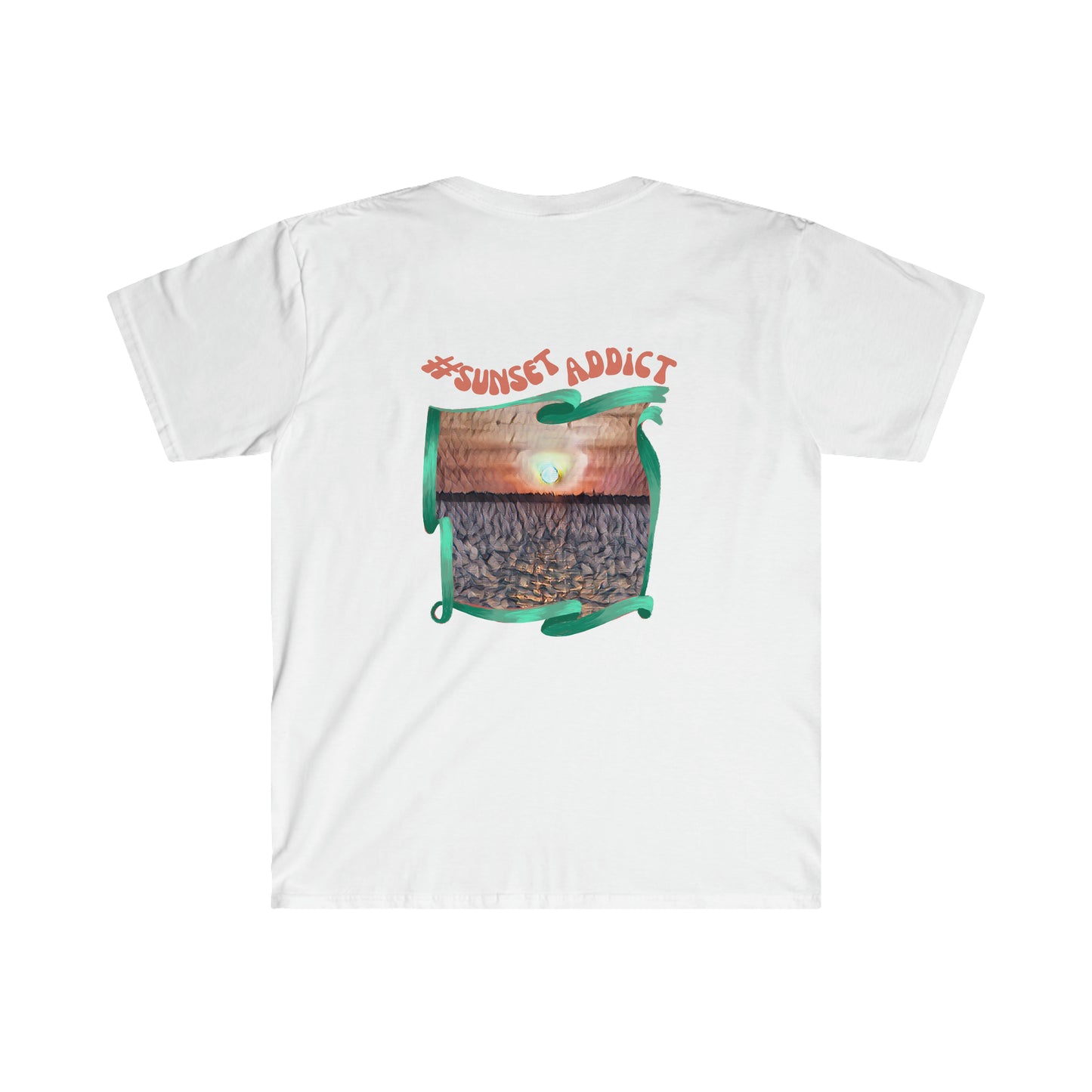 Psychedelic Dreamscape Unisex Soft-Style T-shirt
