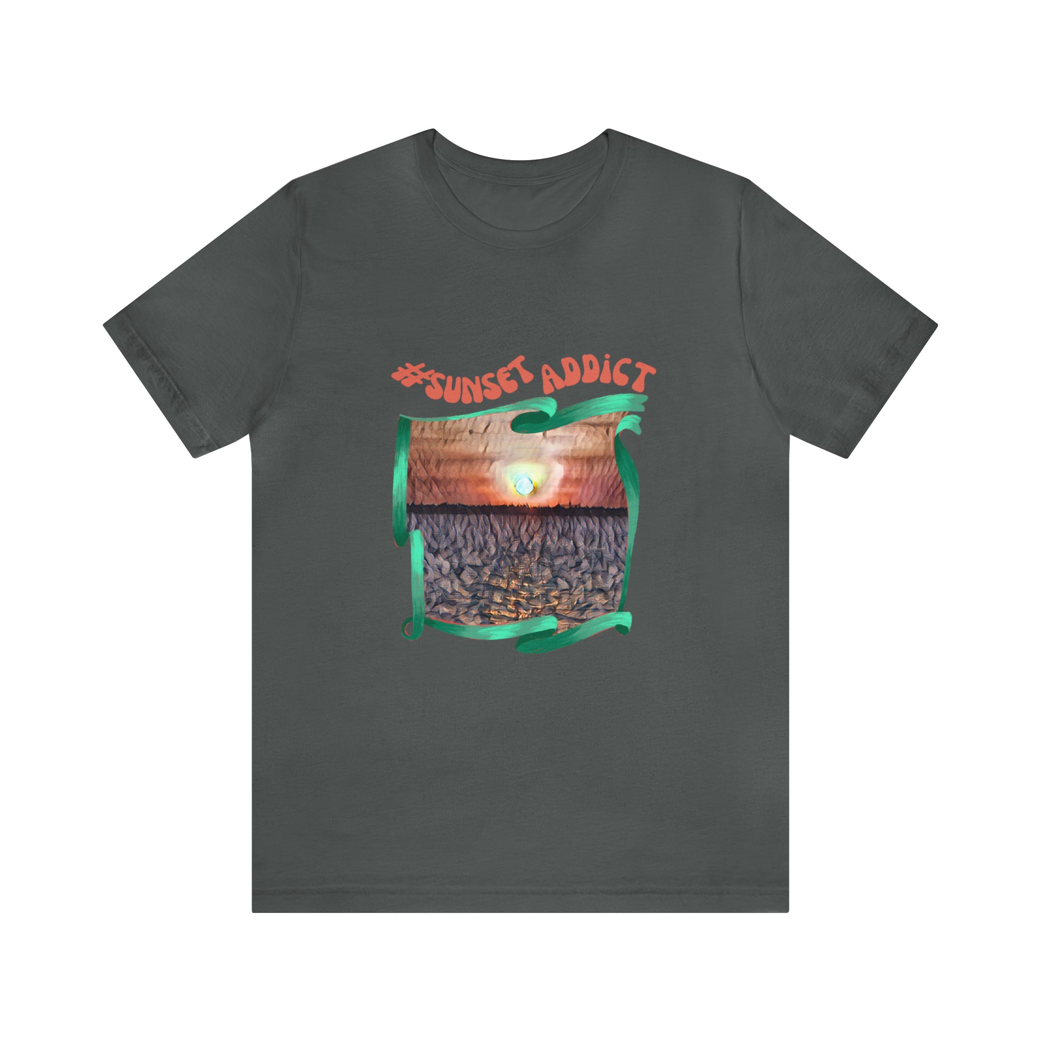 Unisex Jersey Short Sleeve T-Shirt Psychedelic design