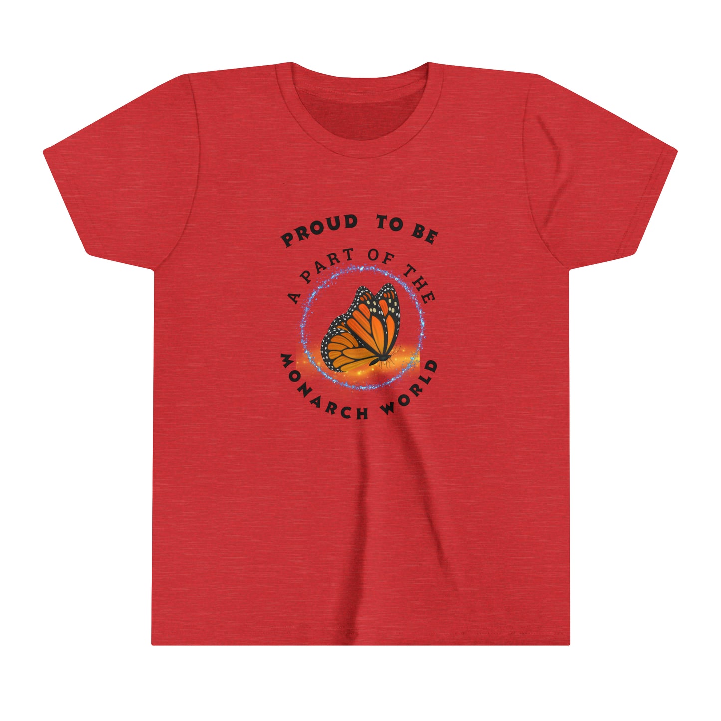 Youth hobby Monarch-Inspired Kids Short Sleeve T-Shirt