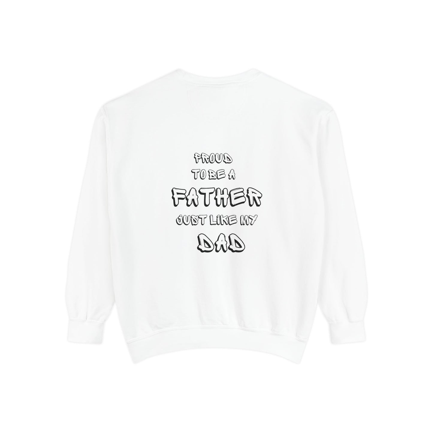 Proud Father's Sweatshirt - Cozy Dad/Father's Gift