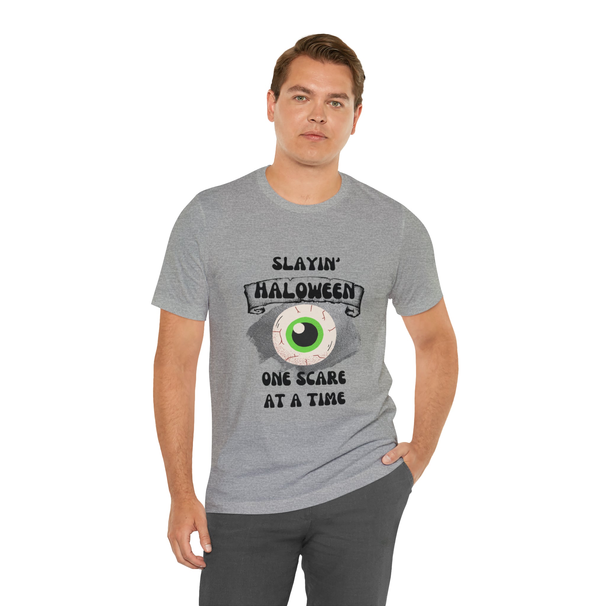 Unisex Slayin' Halloween Short Sleeve Tee