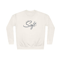 Soft Script Sweatshirt - Cozy Casual Crewneck