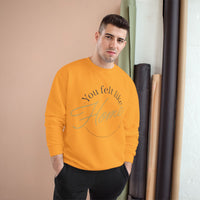 Home Vibes Sweatshirt — "You Felt Like Home" Cozy Crewneck