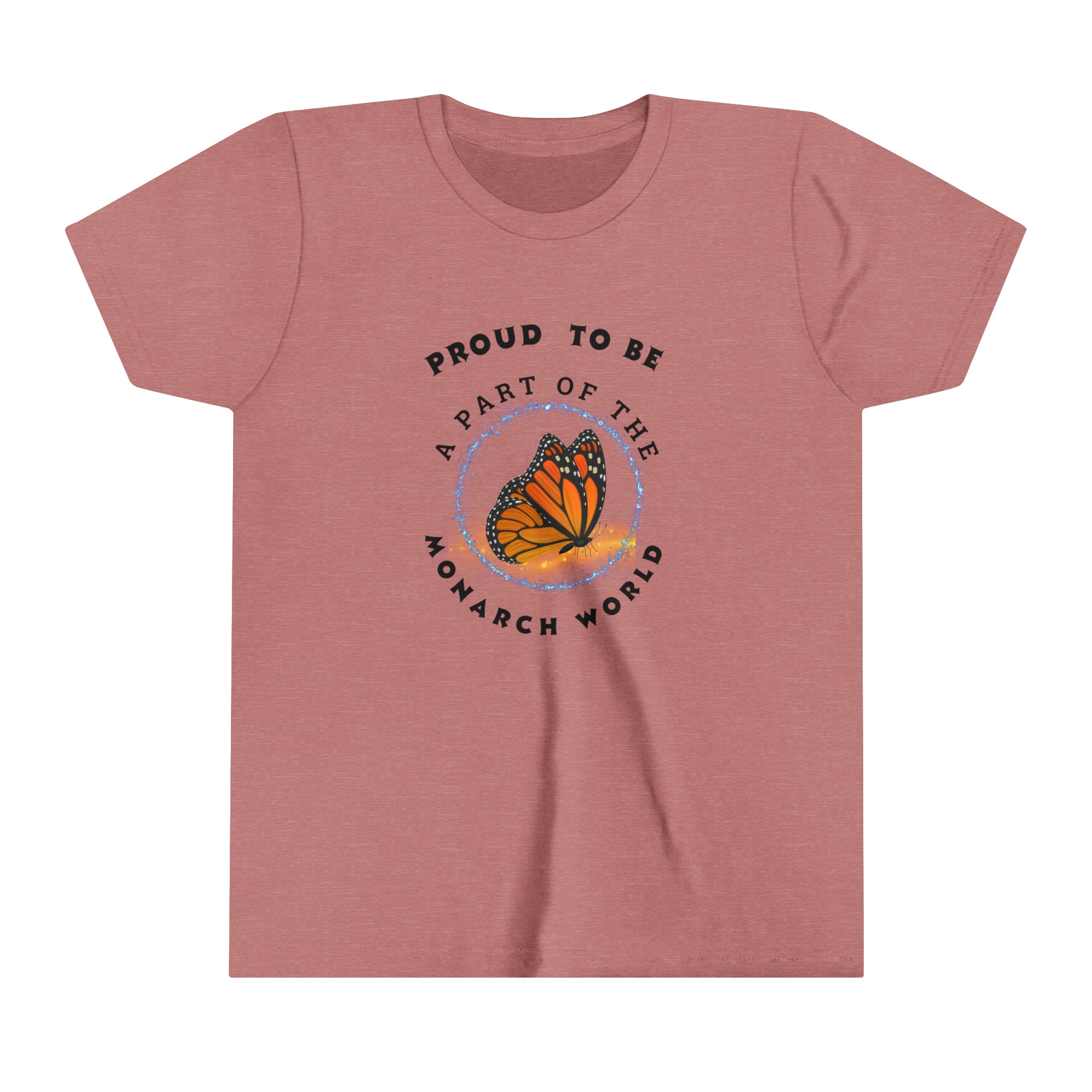 Youth hobby Monarch-Inspired Kids Short Sleeve T-Shirt