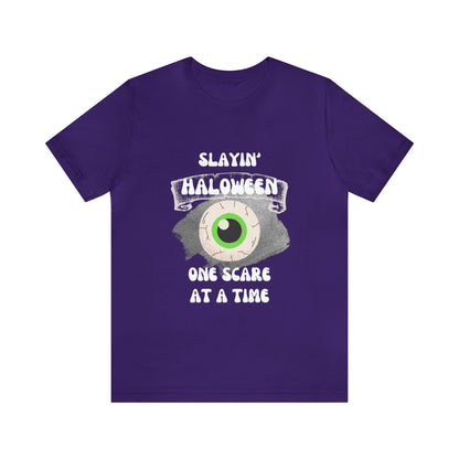 Unisex Slayin' Halloween Short Sleeve Tee