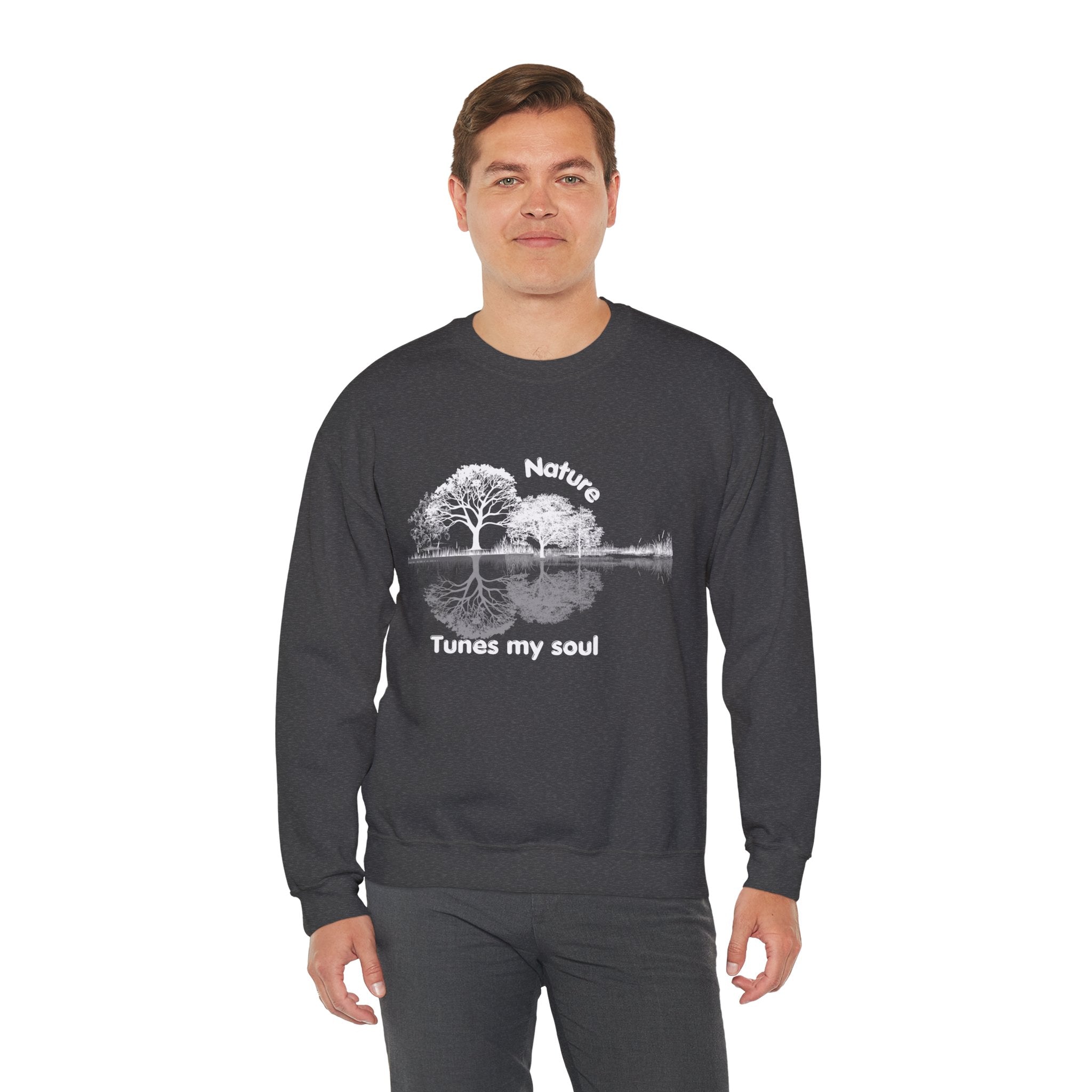 Unisex Crewneck Featured nature Guitar Sweatshirt