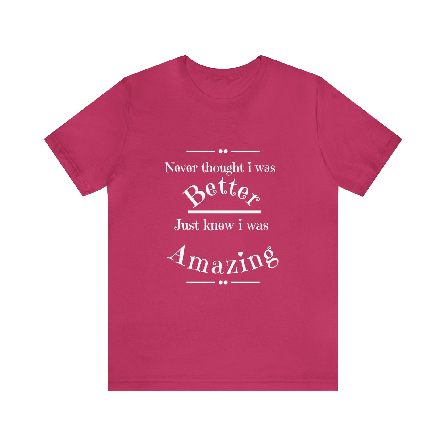 Unisex Short Sleeve Tee by Printz for Zoey