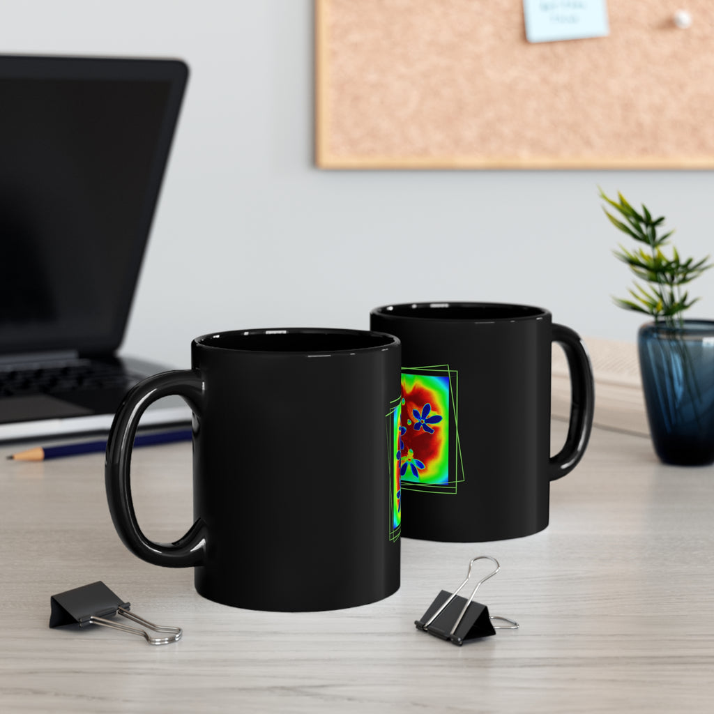 Black High-Quality Ceramic Mug 11oz