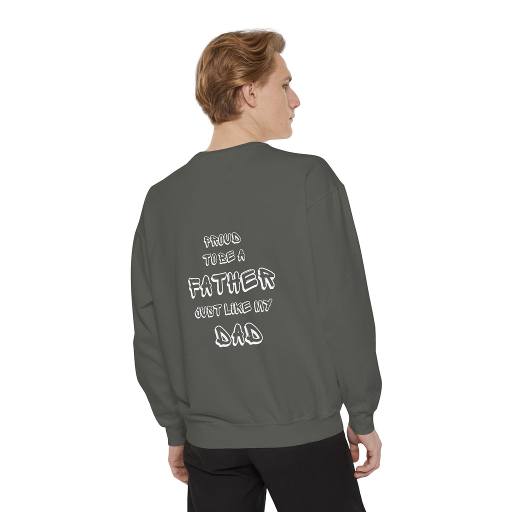 Proud Father's Sweatshirt - Cozy Dad/Father's Gift