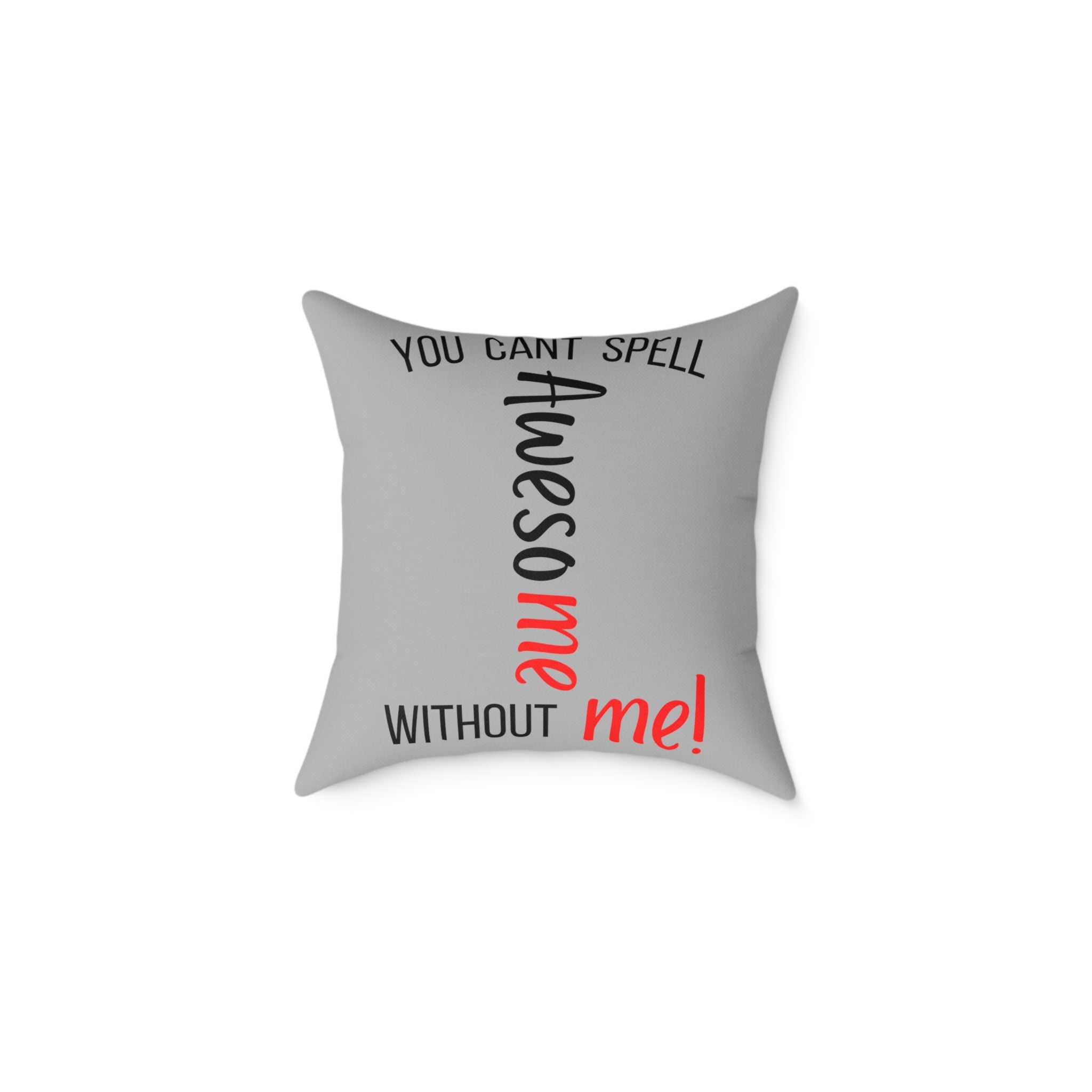 Square Poly Canvas Pillow with Polyester filling