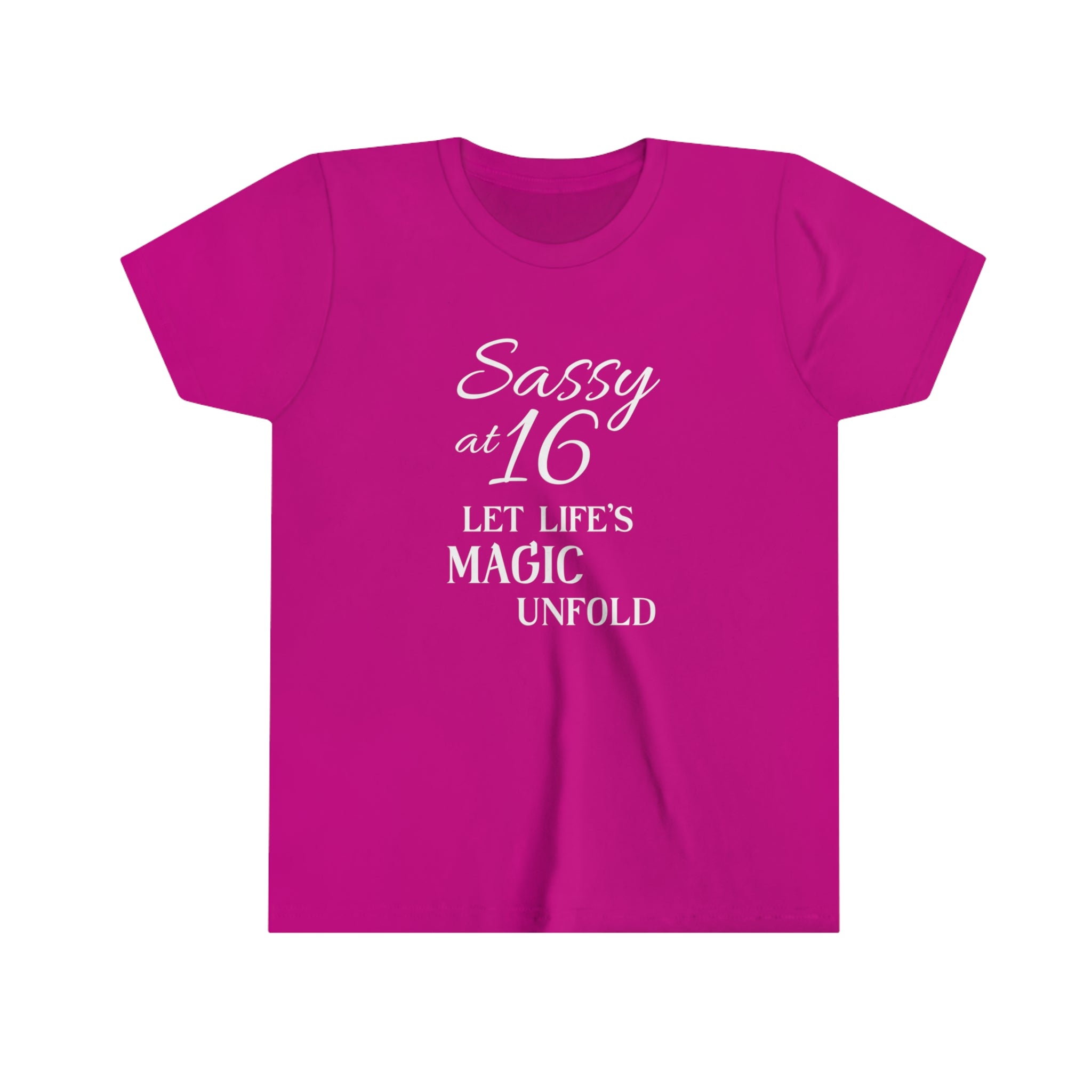 Youth Short Sweet Sixteen Sleeve Tee