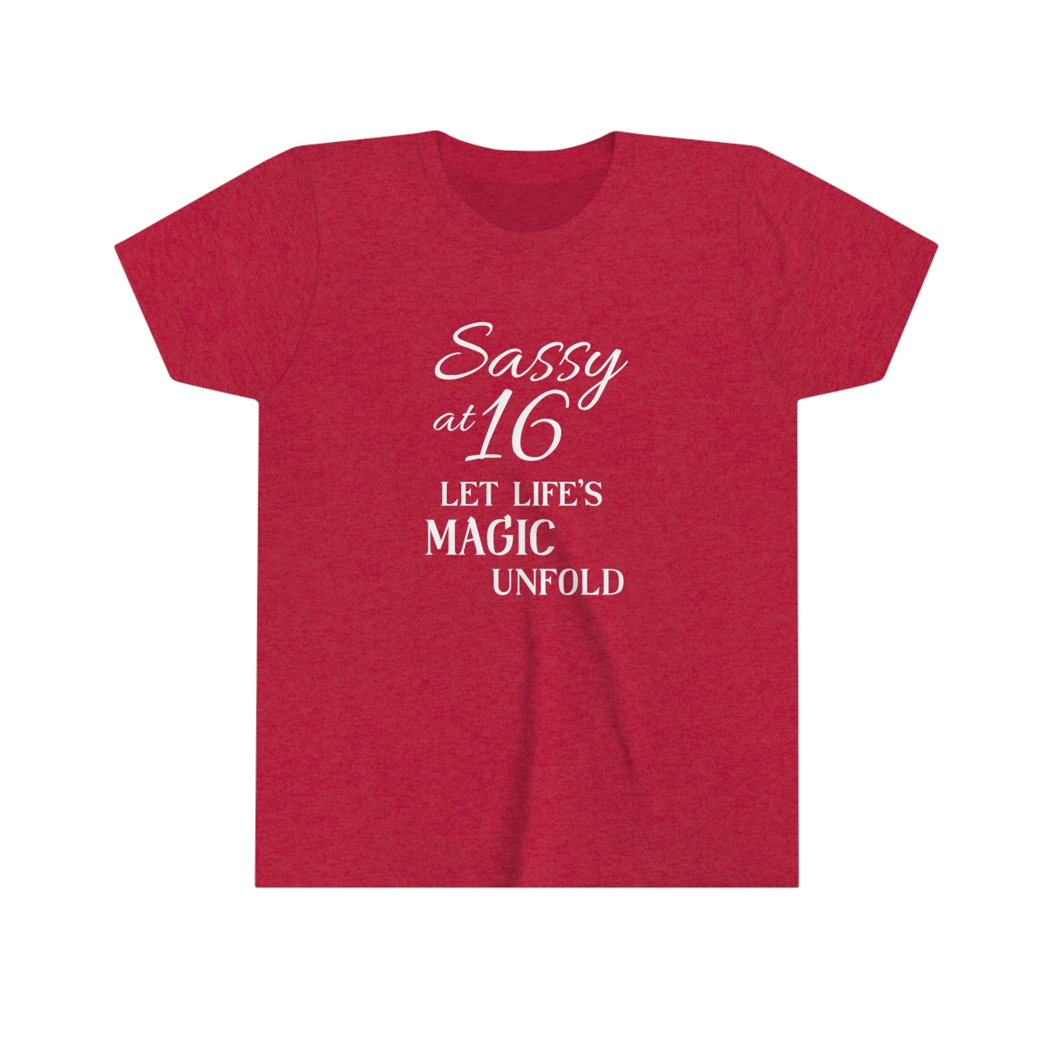 Youth Short Sweet Sixteen Sleeve Tee