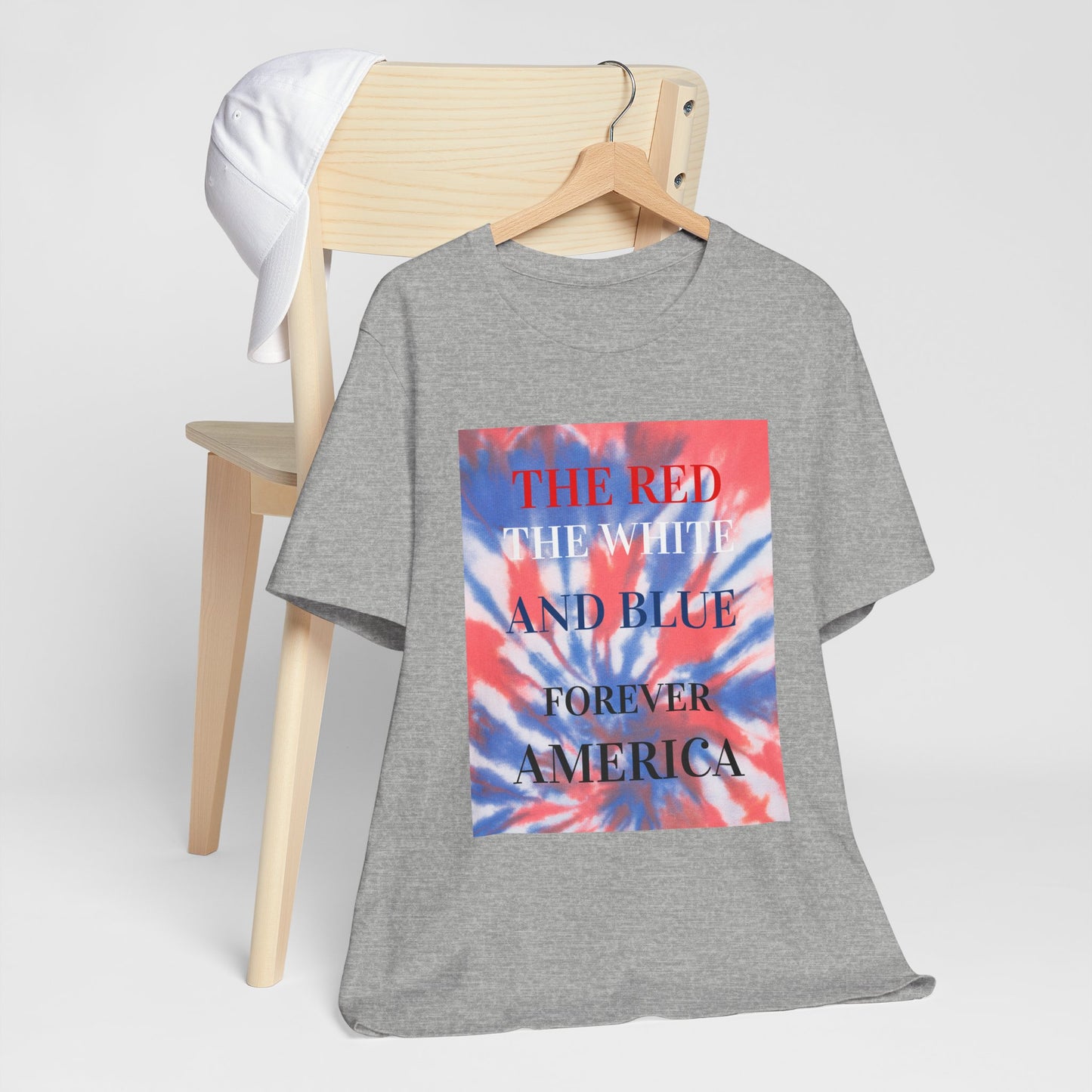 4th of July Unisex Tee - Forever American Red, White, and Blue