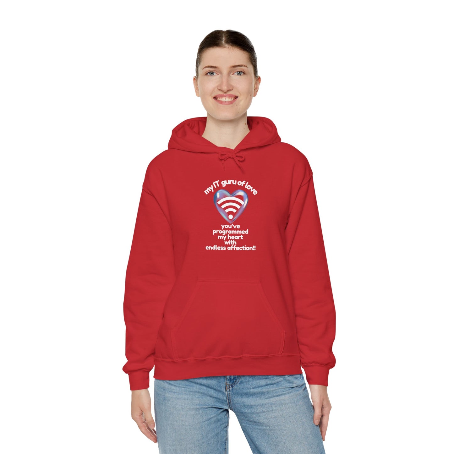 My IT Guru of Love, Unisex  Hooded Sweatshirt