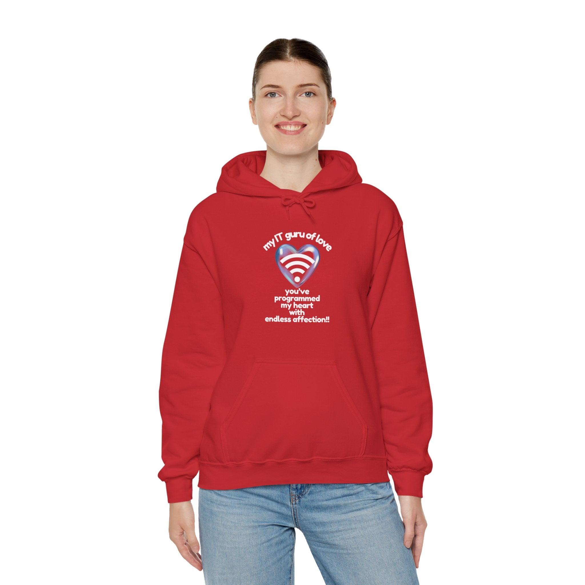 My IT Guru of Love Unisex Hooded Sweatshirt