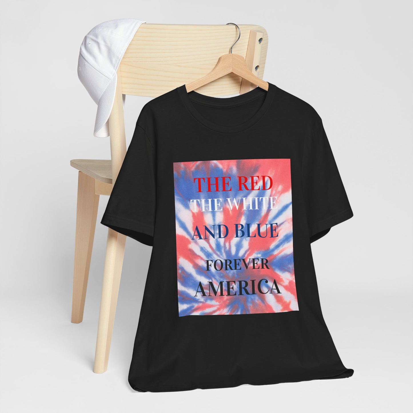 4th of July Unisex Tee - Forever American Red, White, and Blue