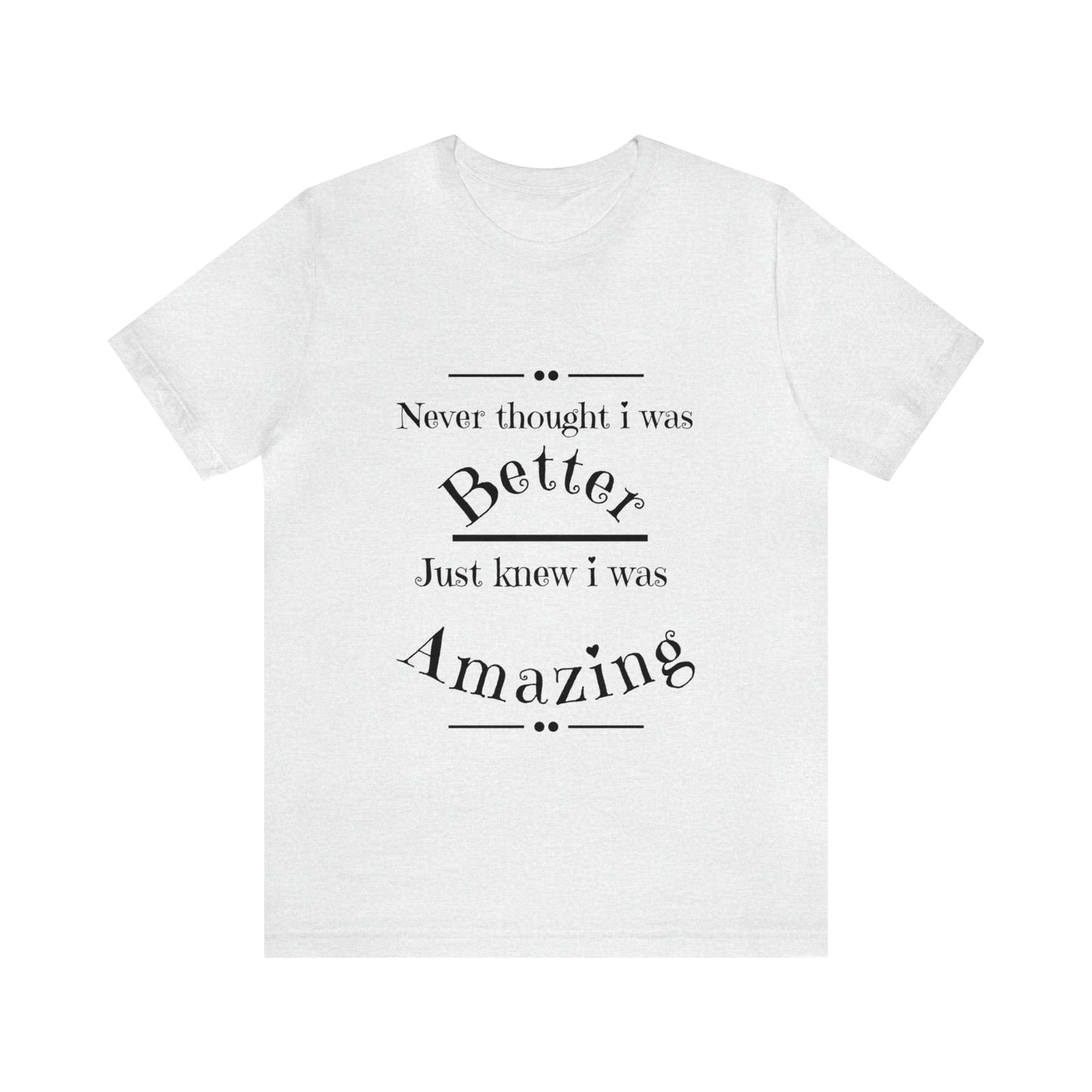 Unisex Short Sleeve Tee by Printz for Zoey