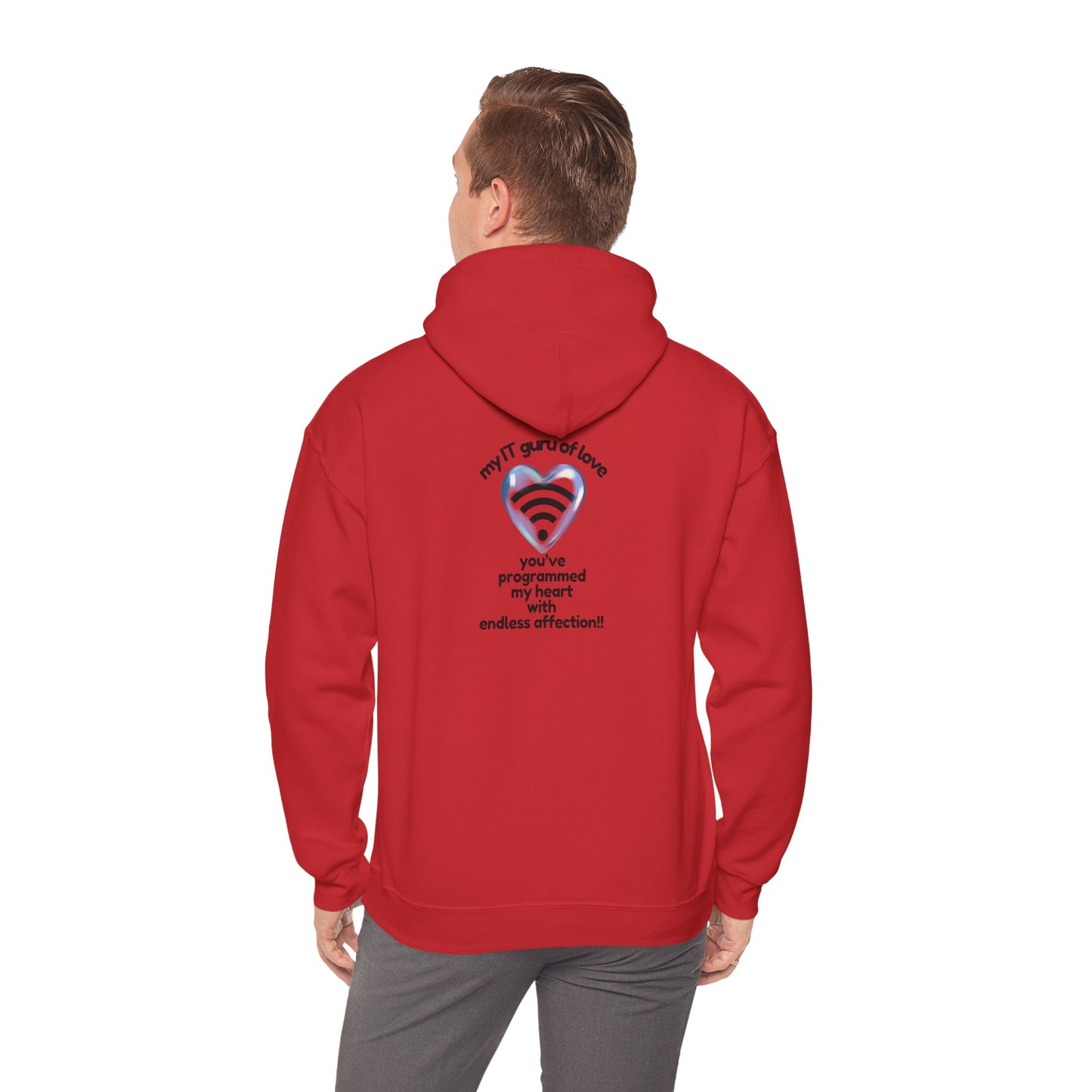 My IT Guru of Love,  Hooded Sweatshirt