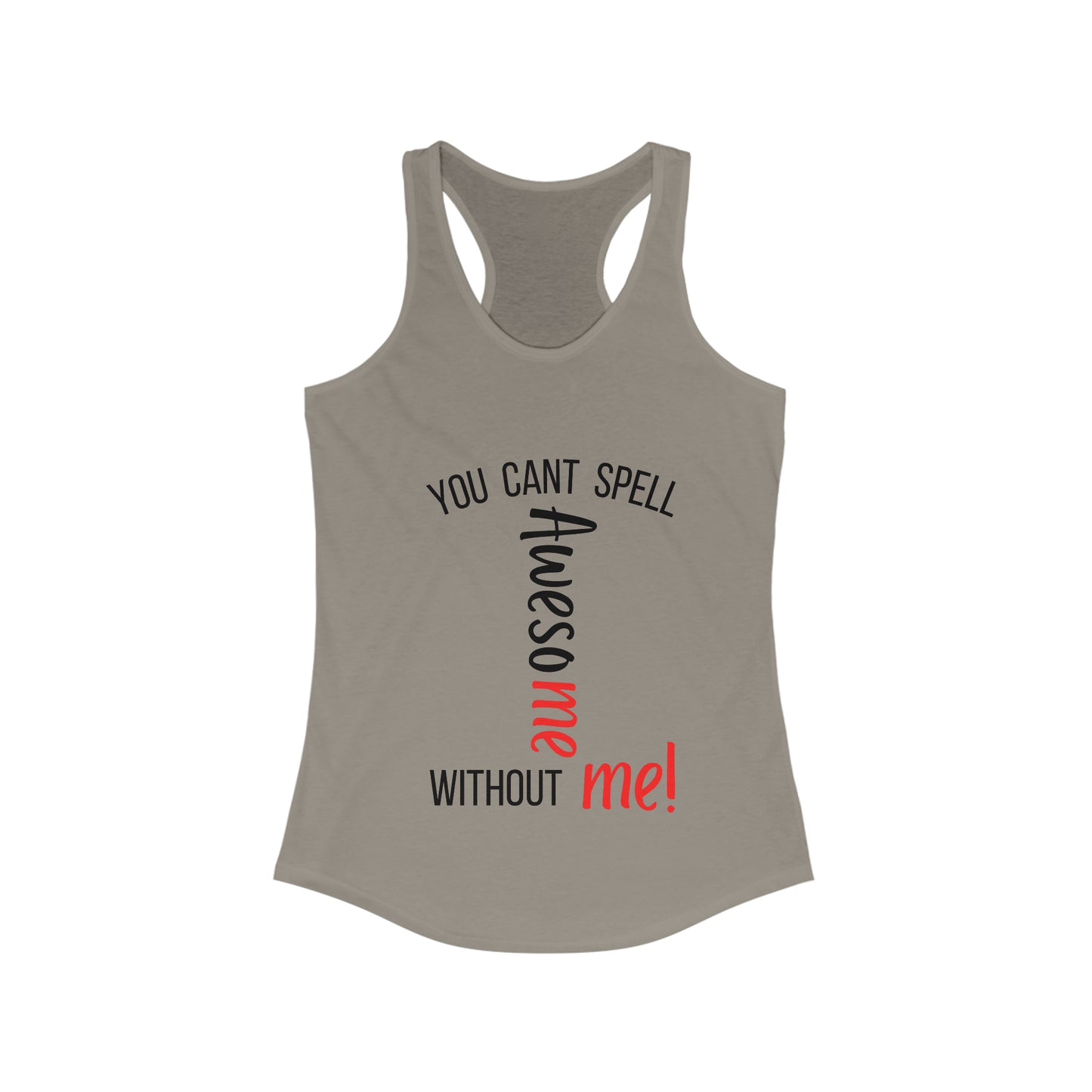 Awesome me, Women's Ideal Racerback Tank