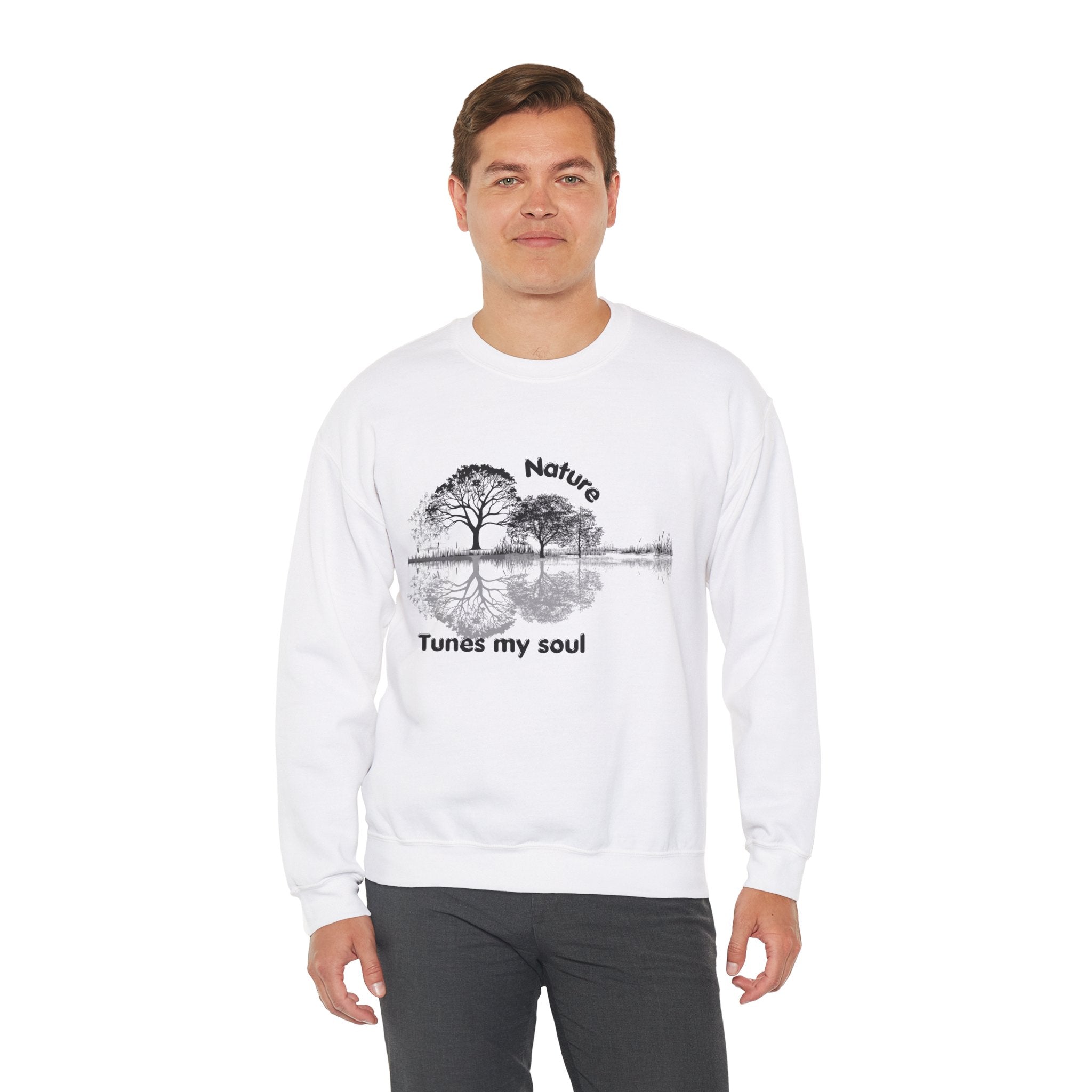 Unisex Crewneck Featured nature Guitar Sweatshirt