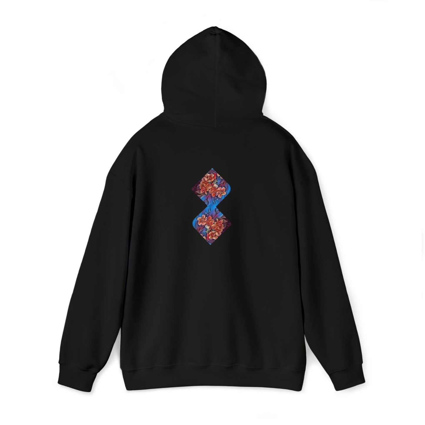 Unisex Hooded Sweatshirt  crafted with Autumn psychedelic design