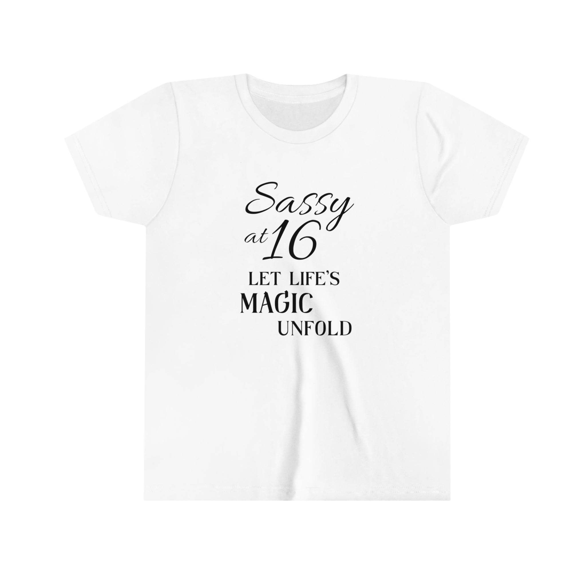 Youth Short Sweet Sixteen Sleeve Tee