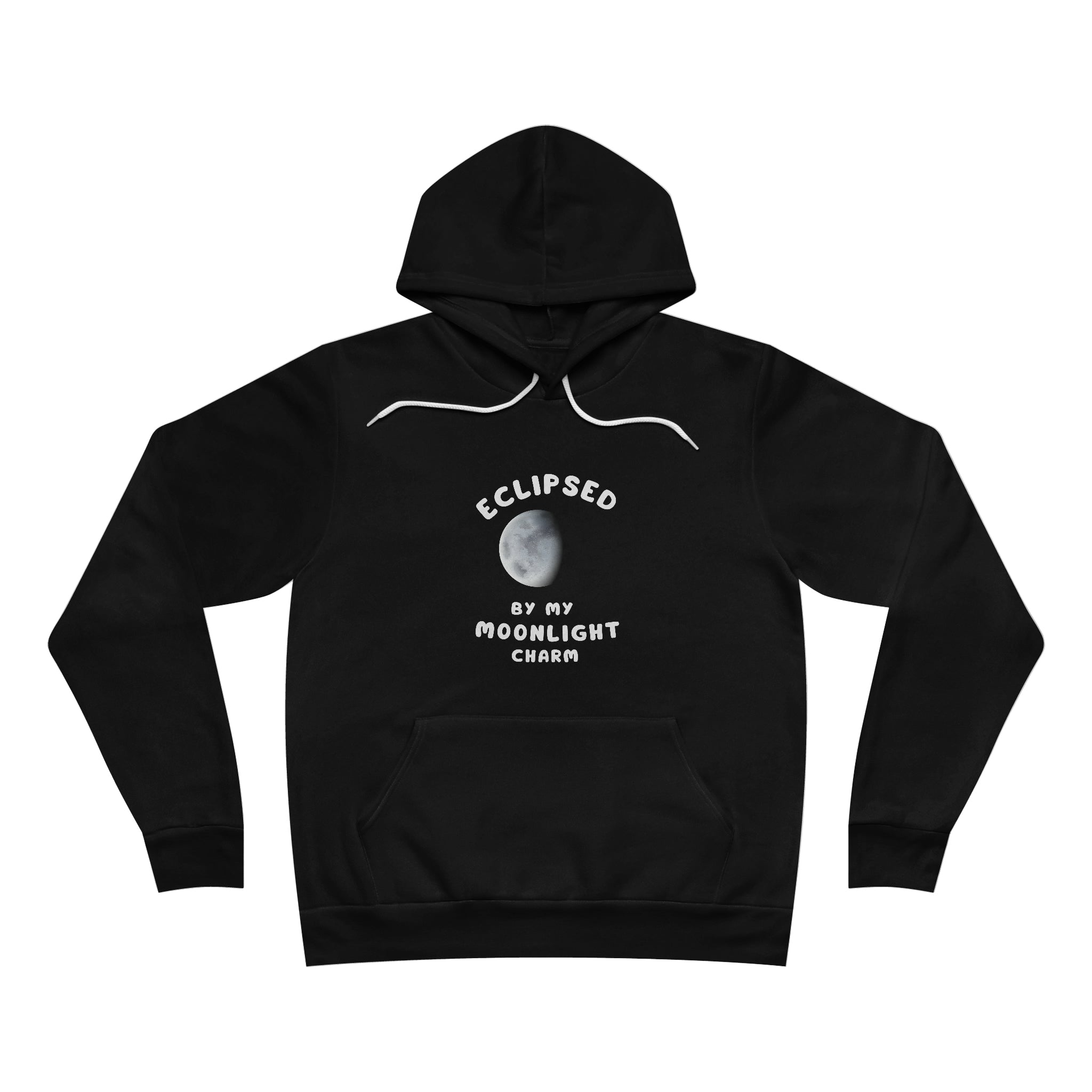 Unisex Fleece Pullover Hoodie with Halloween Eclipse