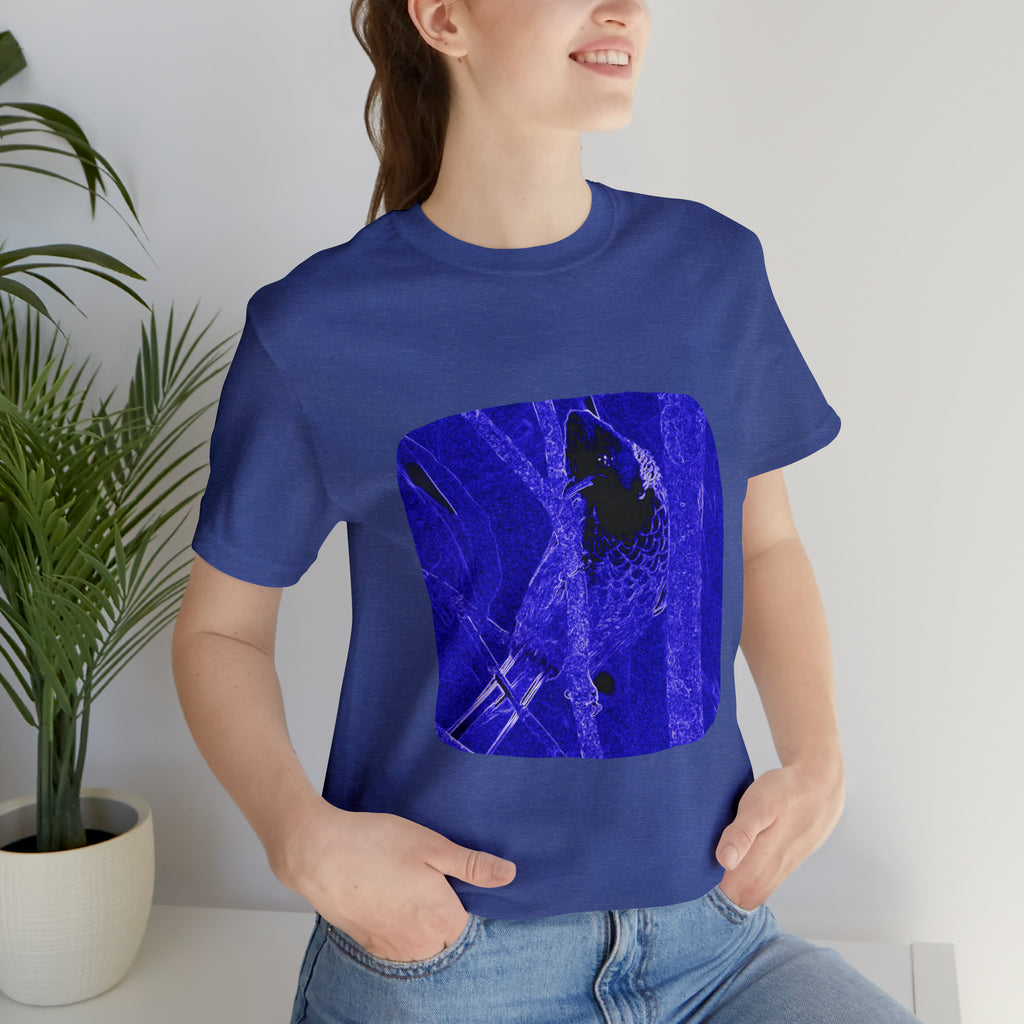 Psychedelic Bird Design Unisex T-Shirt