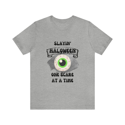 Unisex Slayin' Halloween Short Sleeve Tee